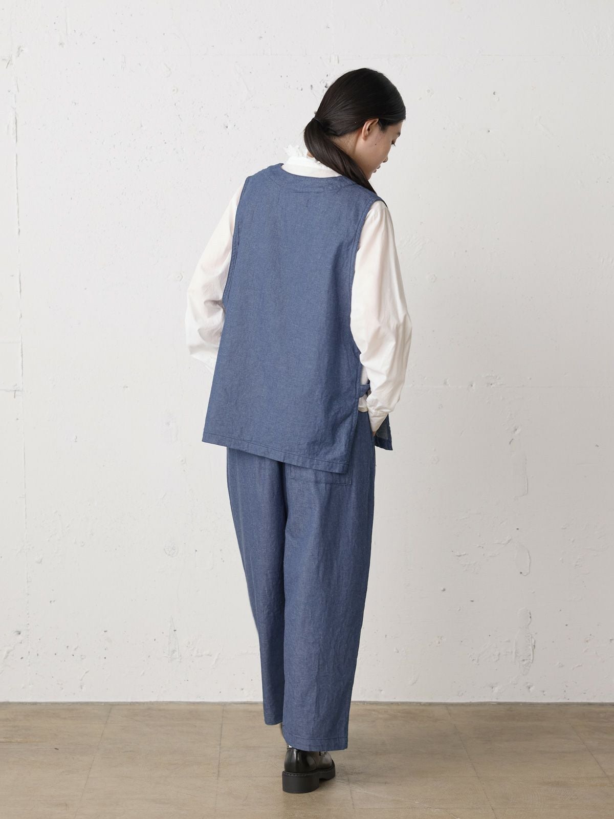 MidiUmi デニムサイドストラップベスト｜ MARcourt ONLINE STORE
