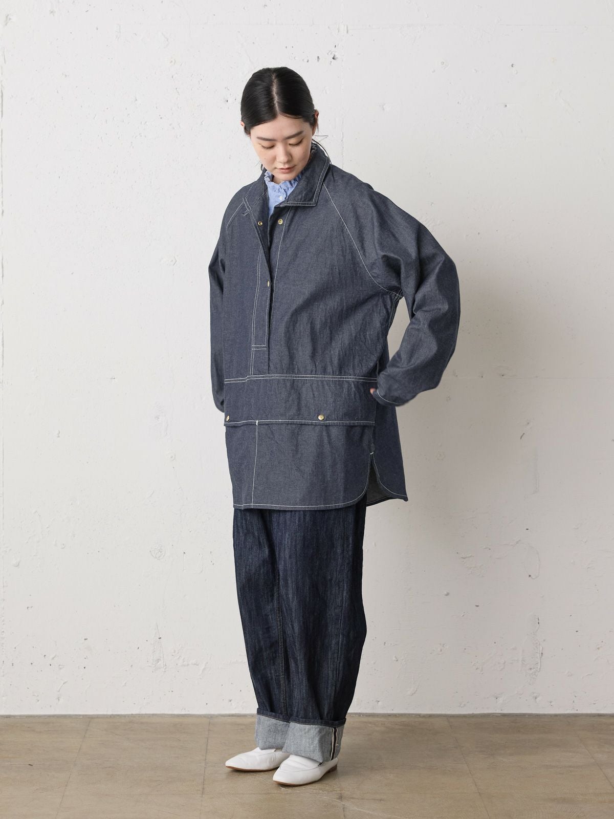 MidiUmi デニムカバーオール｜ MARcourt ONLINE STORE - マーコート
