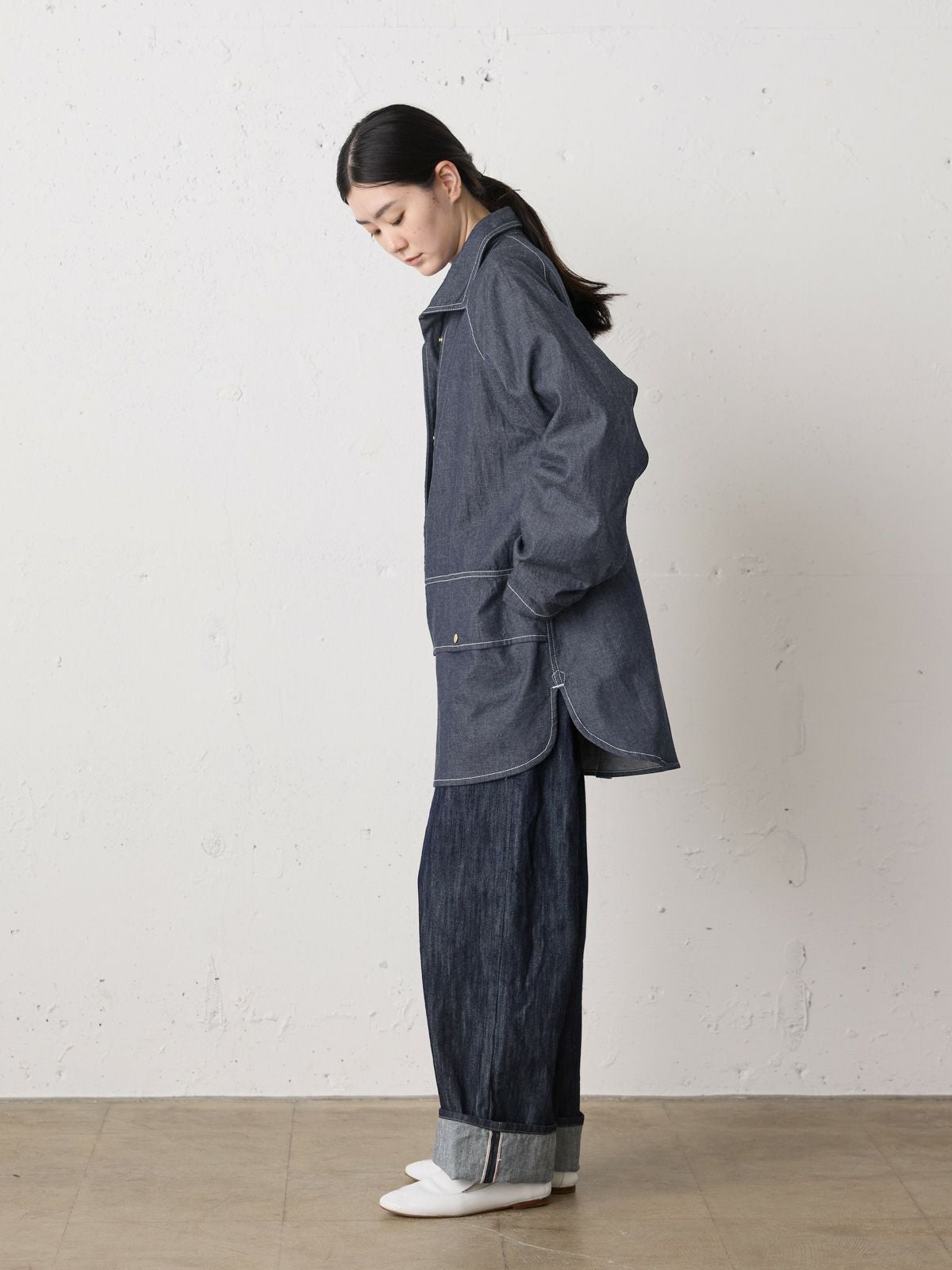 MidiUmi デニムカバーオール｜ MARcourt ONLINE STORE - マーコート