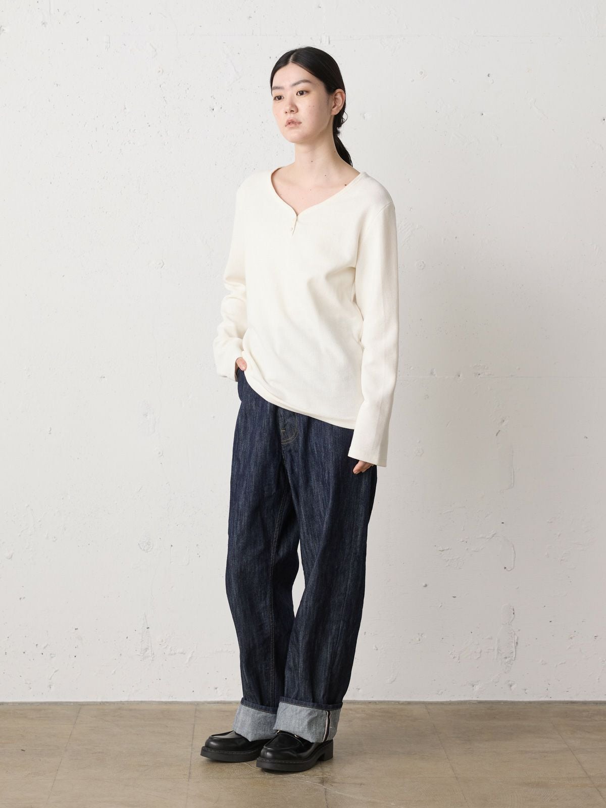 MidiUmi ヘンリーネックプルオーバー｜ MARcourt ONLINE STORE