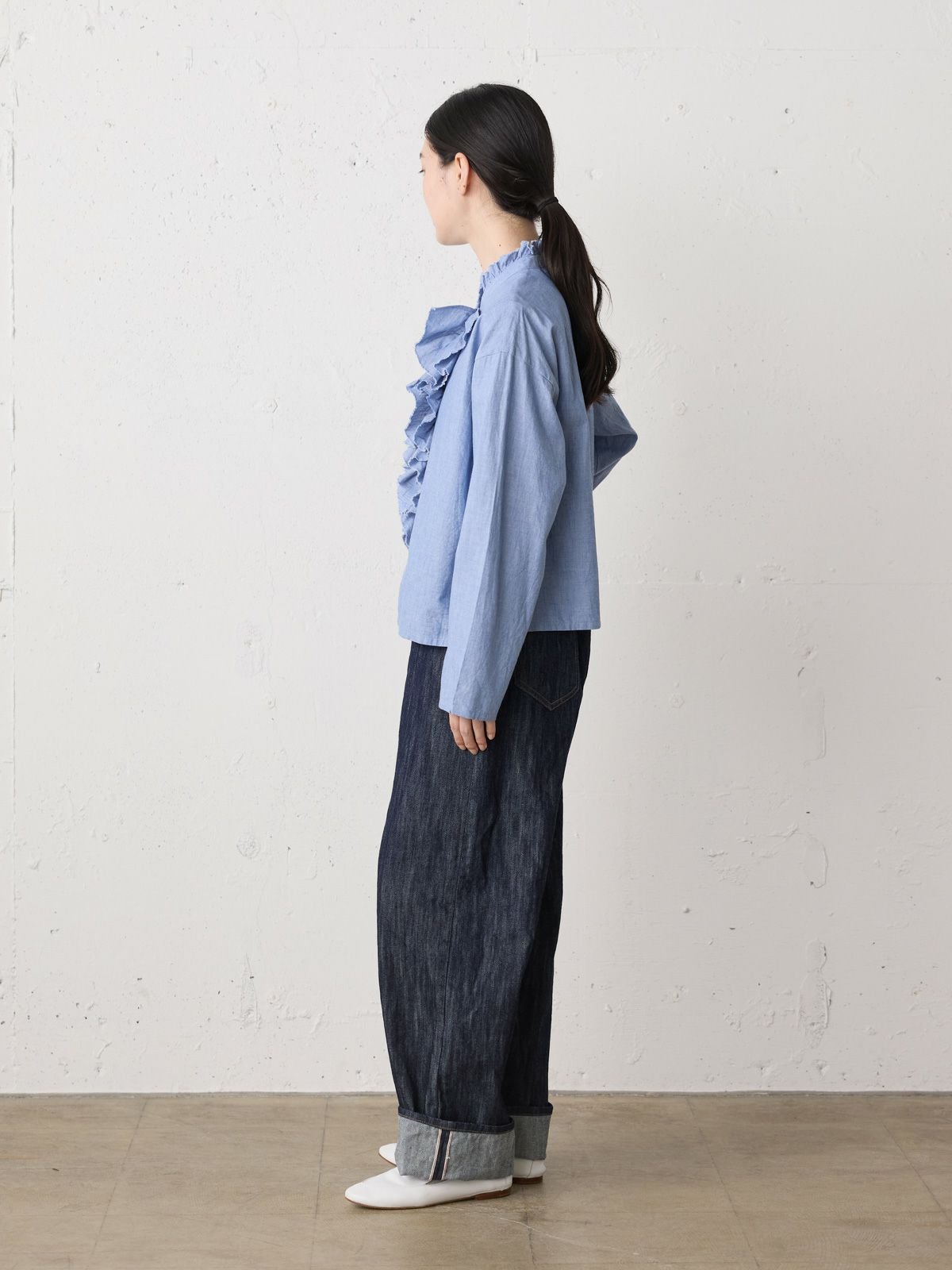 MidiUmi ハイウエストセルビッジデニム｜ MARcourt ONLINE STORE
