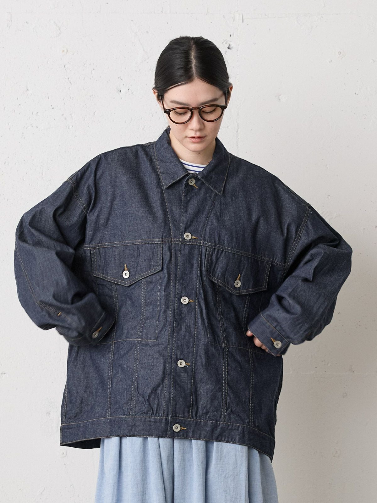 MidiUmi ワイドデニムジャケット｜ MARcourt ONLINE STORE