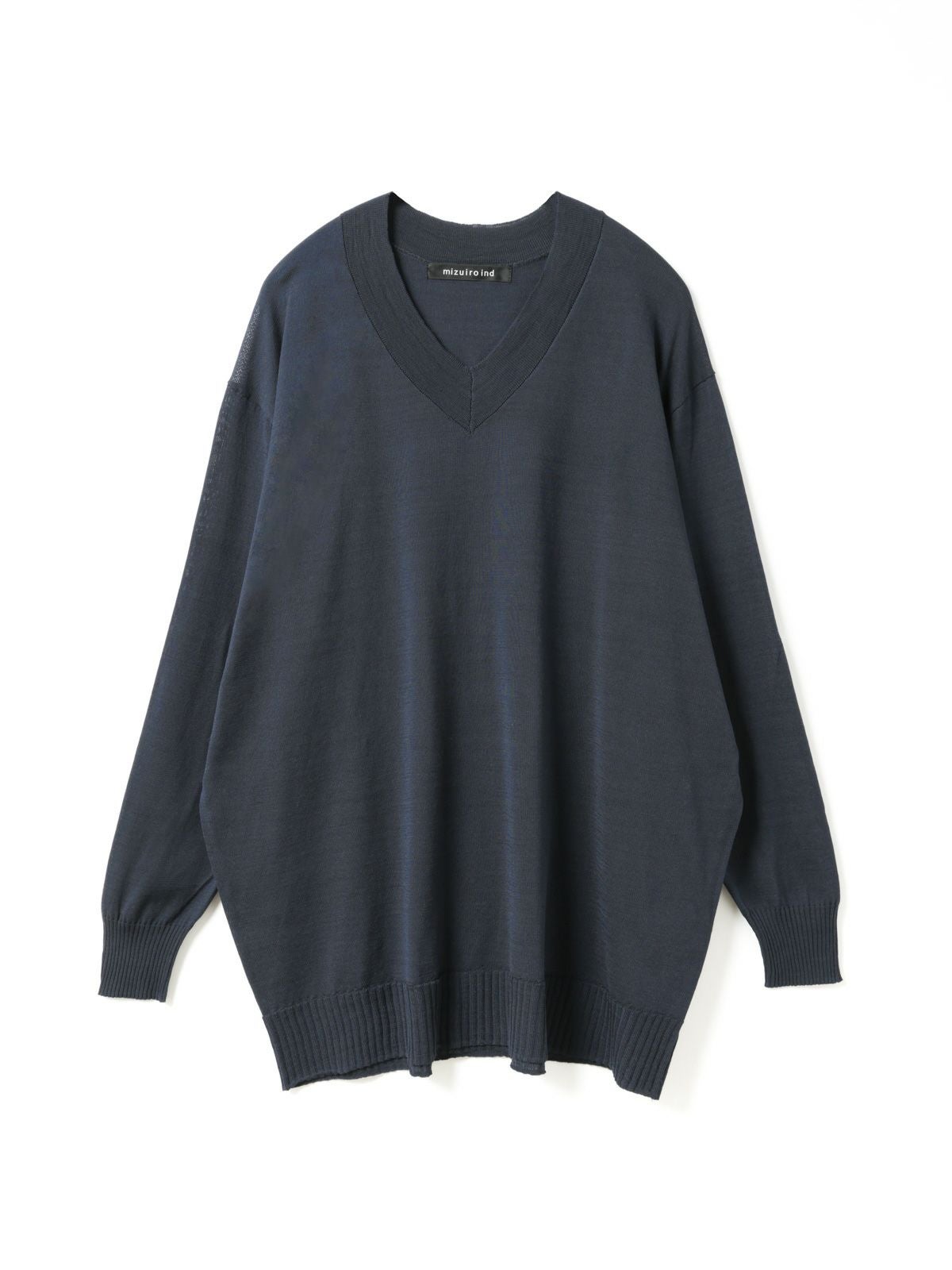 mizuiro ind Vネックワイドプルオーバー｜ MARcourt ONLINE STORE