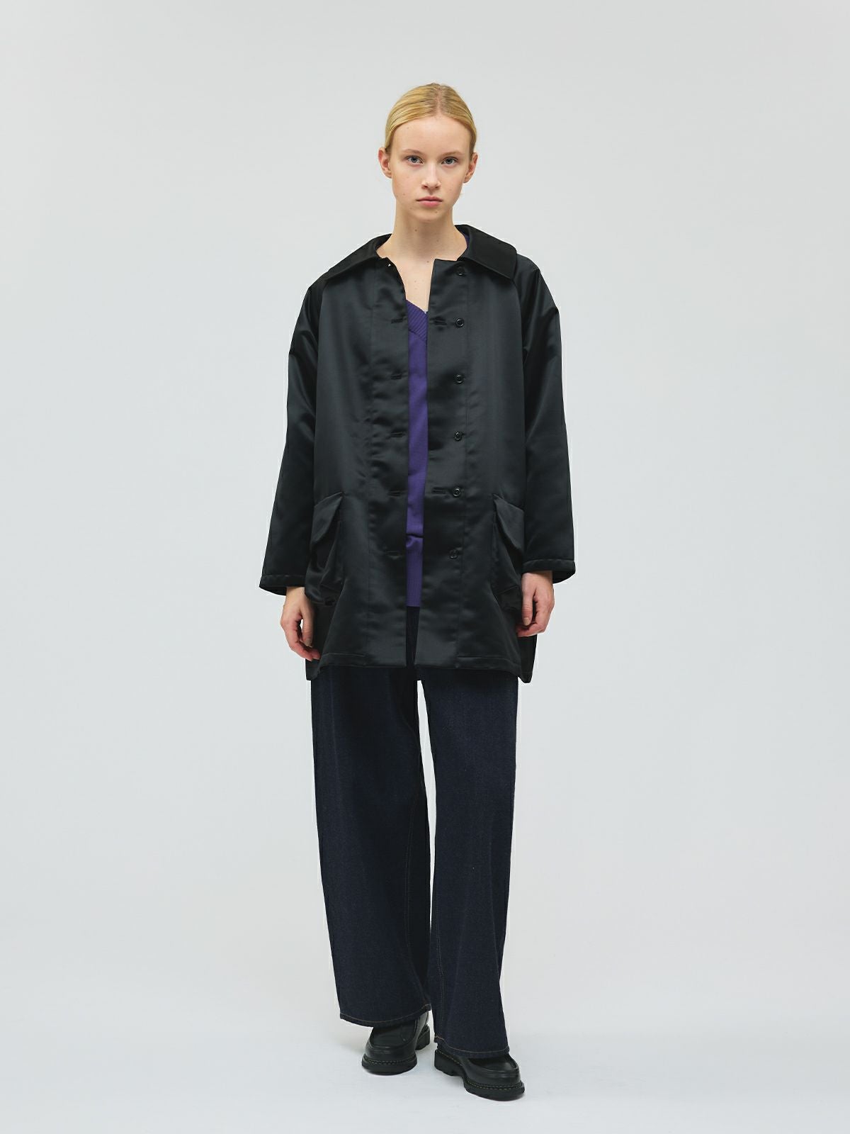 mizuiro ind Vネックワイドプルオーバー｜ MARcourt ONLINE STORE