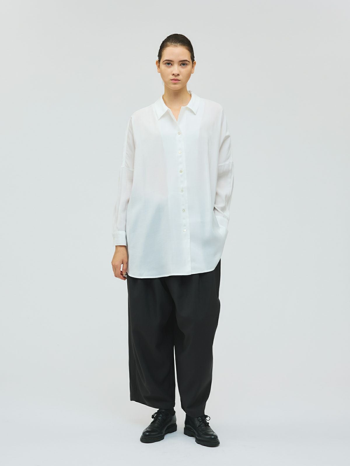 mizuiro ind ワイドチュニックシャツ｜ MARcourt ONLINE STORE