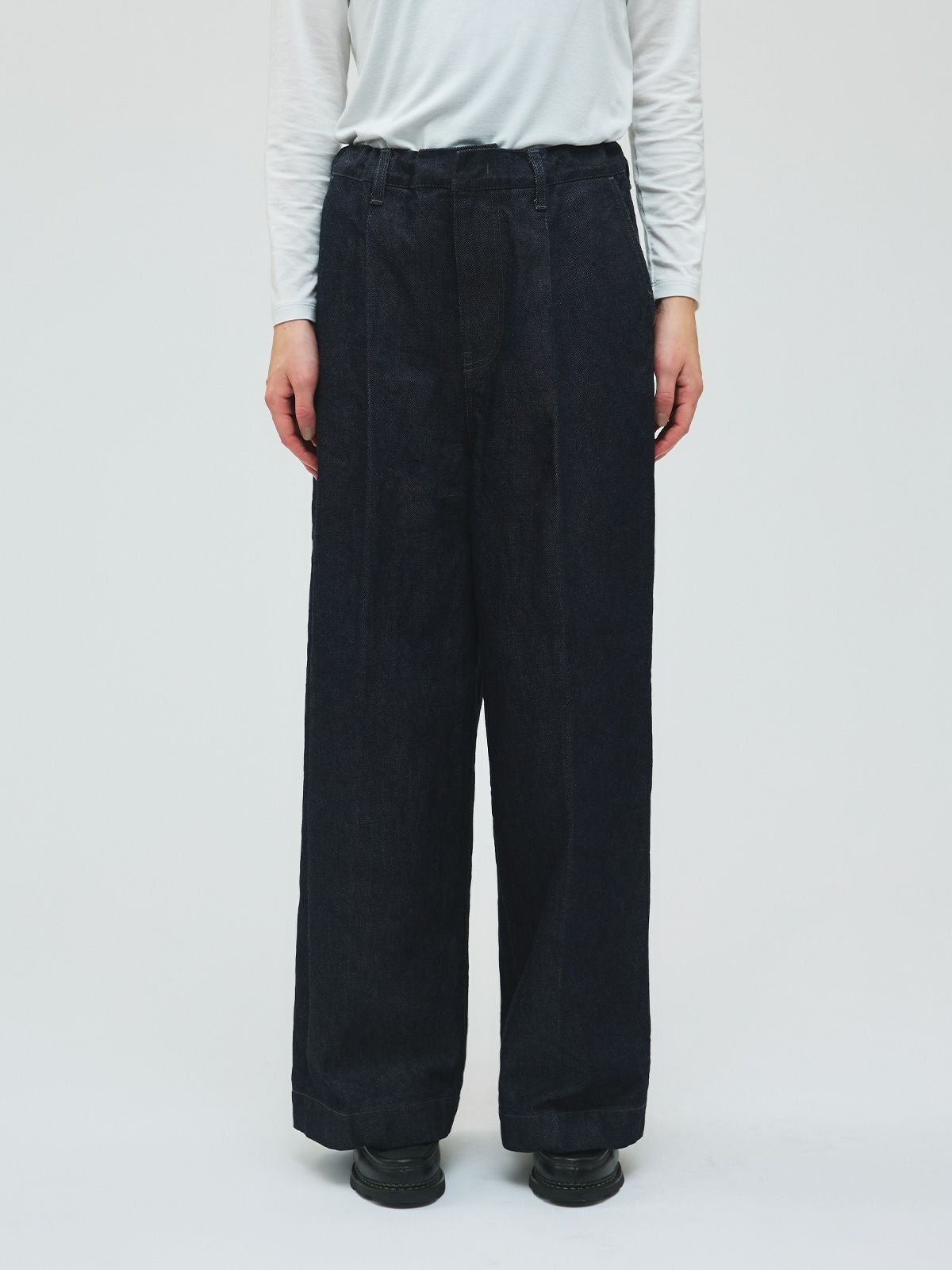 mizuiro ind ワイドデニムスラックス｜ MARcourt ONLINE STORE