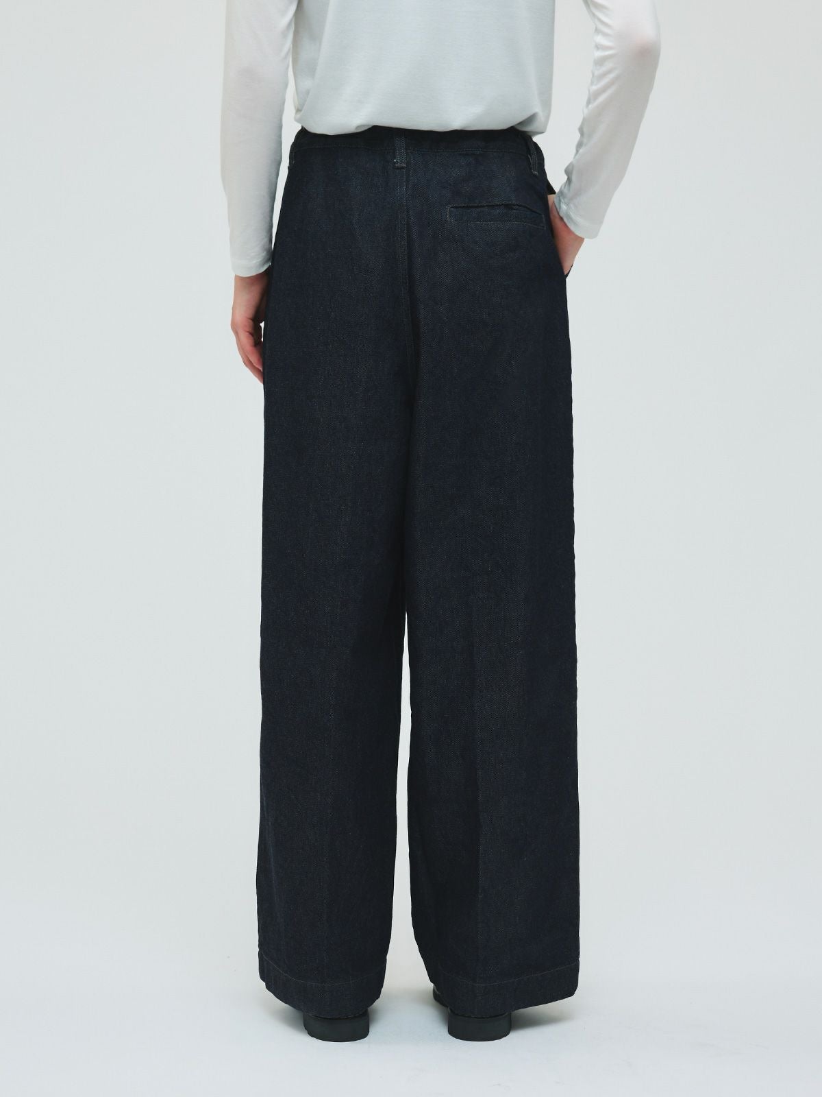 mizuiro ind ワイドデニムスラックス｜ MARcourt ONLINE STORE