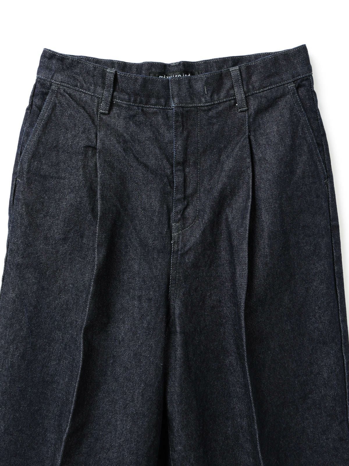 mizuiro ind ワイドデニムスラックス｜ MARcourt ONLINE STORE