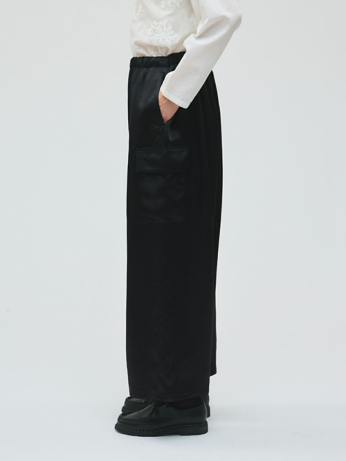 mizuiro ind サテンカーゴパンツ｜ MARcourt ONLINE STORE