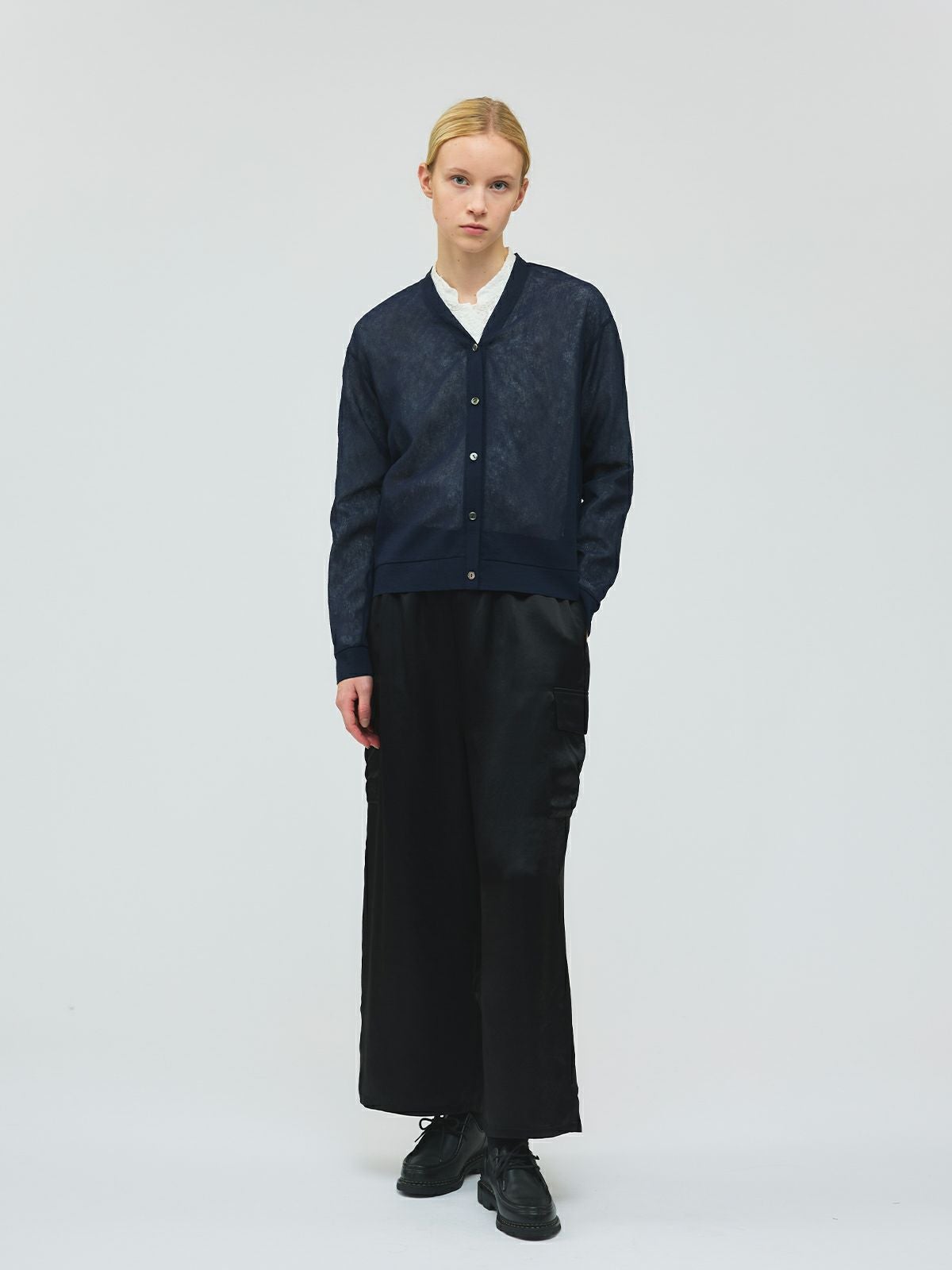 mizuiro ind サテンカーゴパンツ｜ MARcourt ONLINE STORE