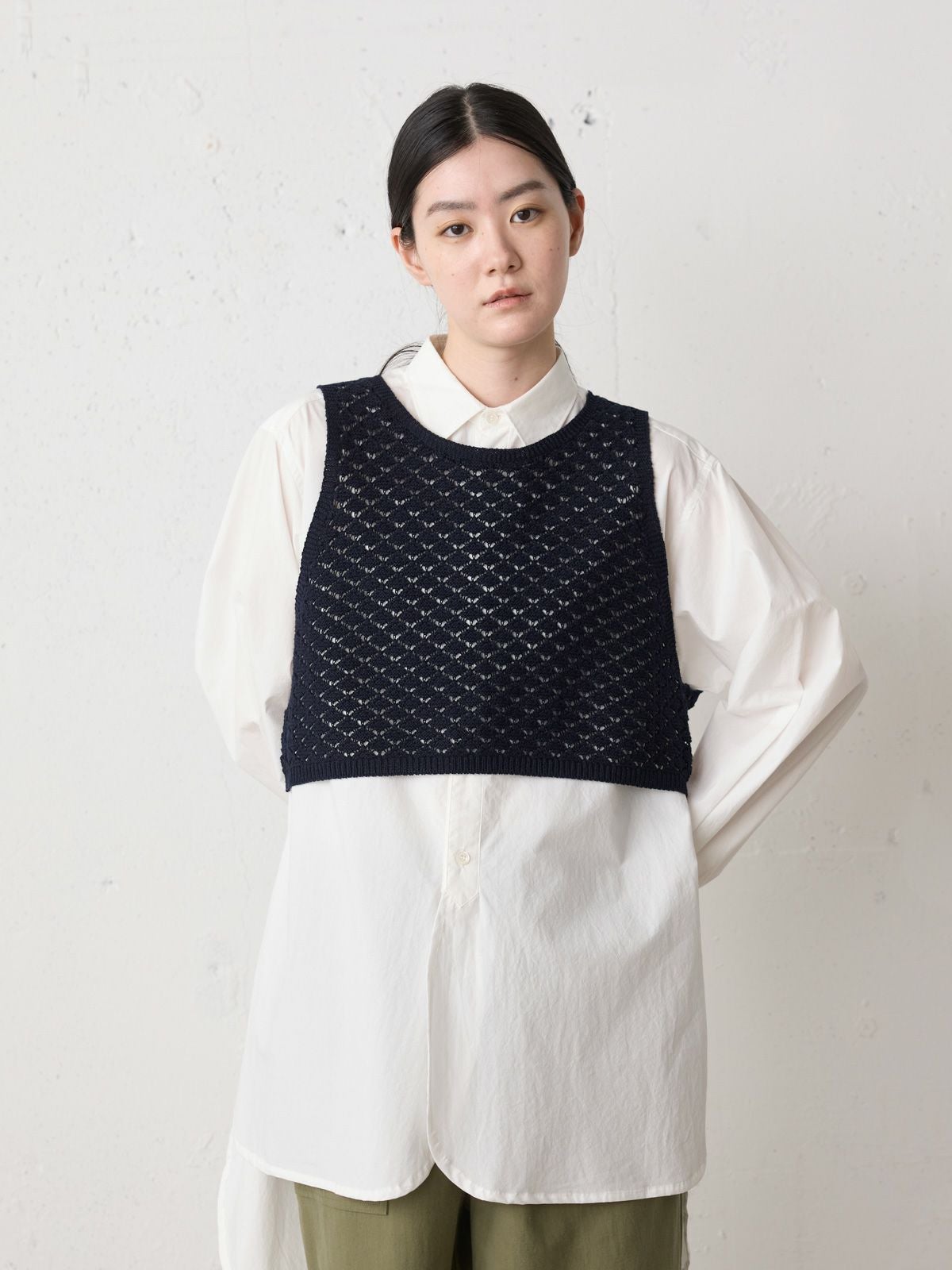 MidiUmi 2WAYショートニットベスト｜ MARcourt ONLINE STORE