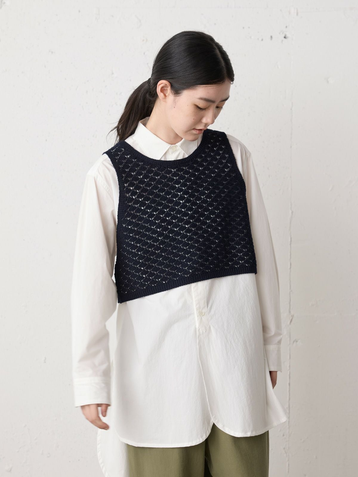 MidiUmi 2WAYショートニットベスト｜ MARcourt ONLINE STORE