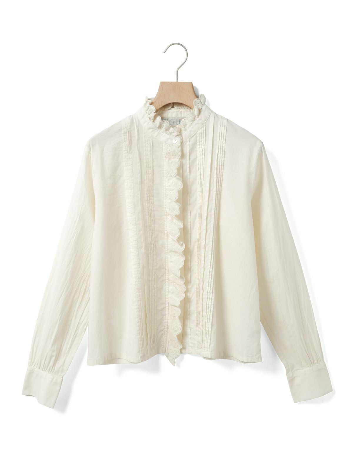 MidiUmi ピンタックレースシャツ｜ MARcourt ONLINE STORE