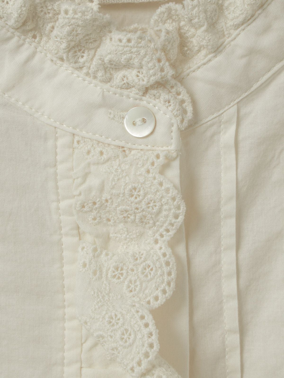 MidiUmi ピンタックレースシャツ｜ MARcourt ONLINE STORE