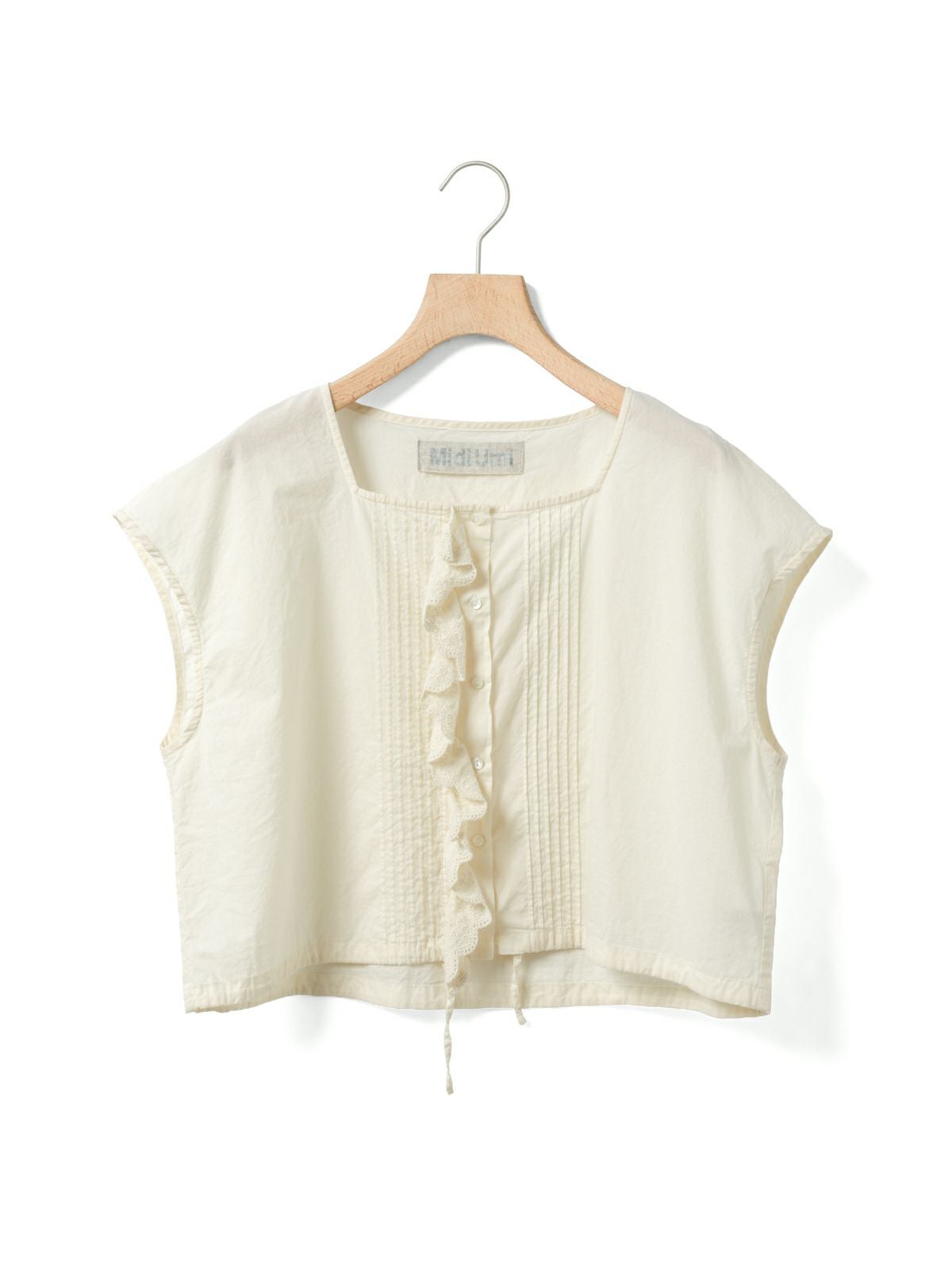 MidiUmi ピンタックレースベスト｜ MARcourt ONLINE STORE