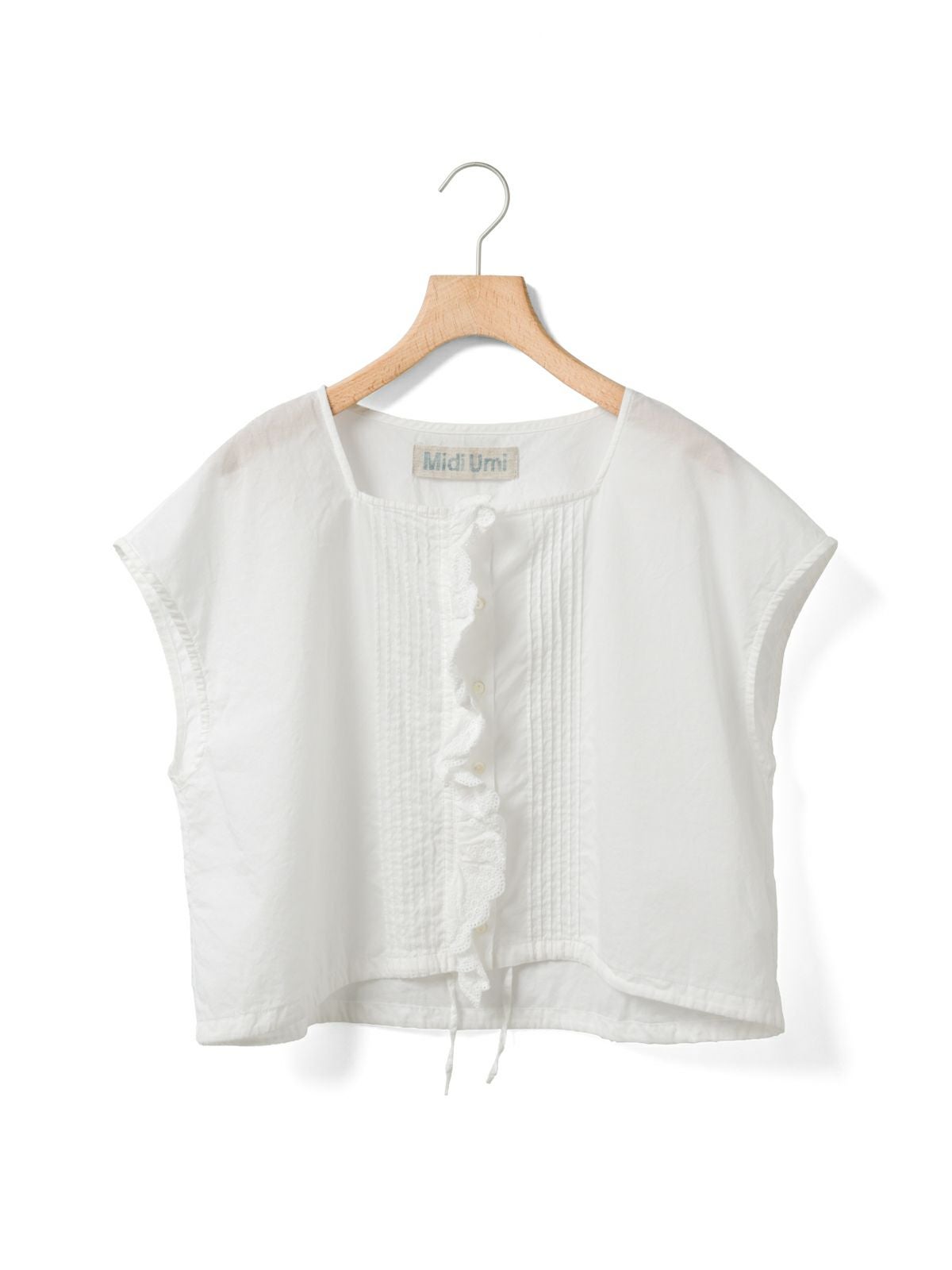 MidiUmi ピンタックレースベスト｜ MARcourt ONLINE STORE