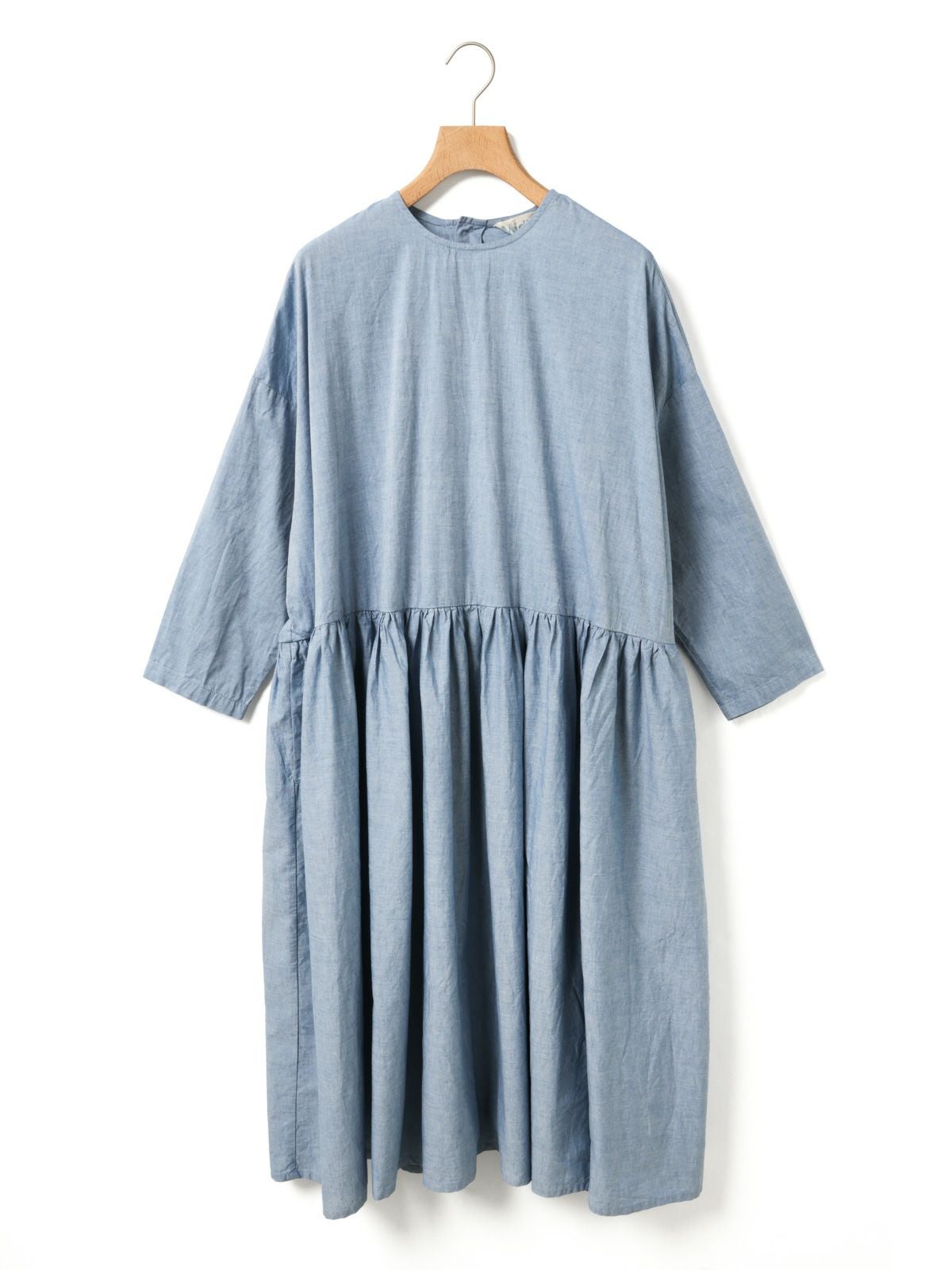 MARNI マルニ　シャンブレー素材　ギャザースカートセットアップ/ワンピース MidiUmi シャンブレーギャザースカート｜ MARcourt ONLINE STORE