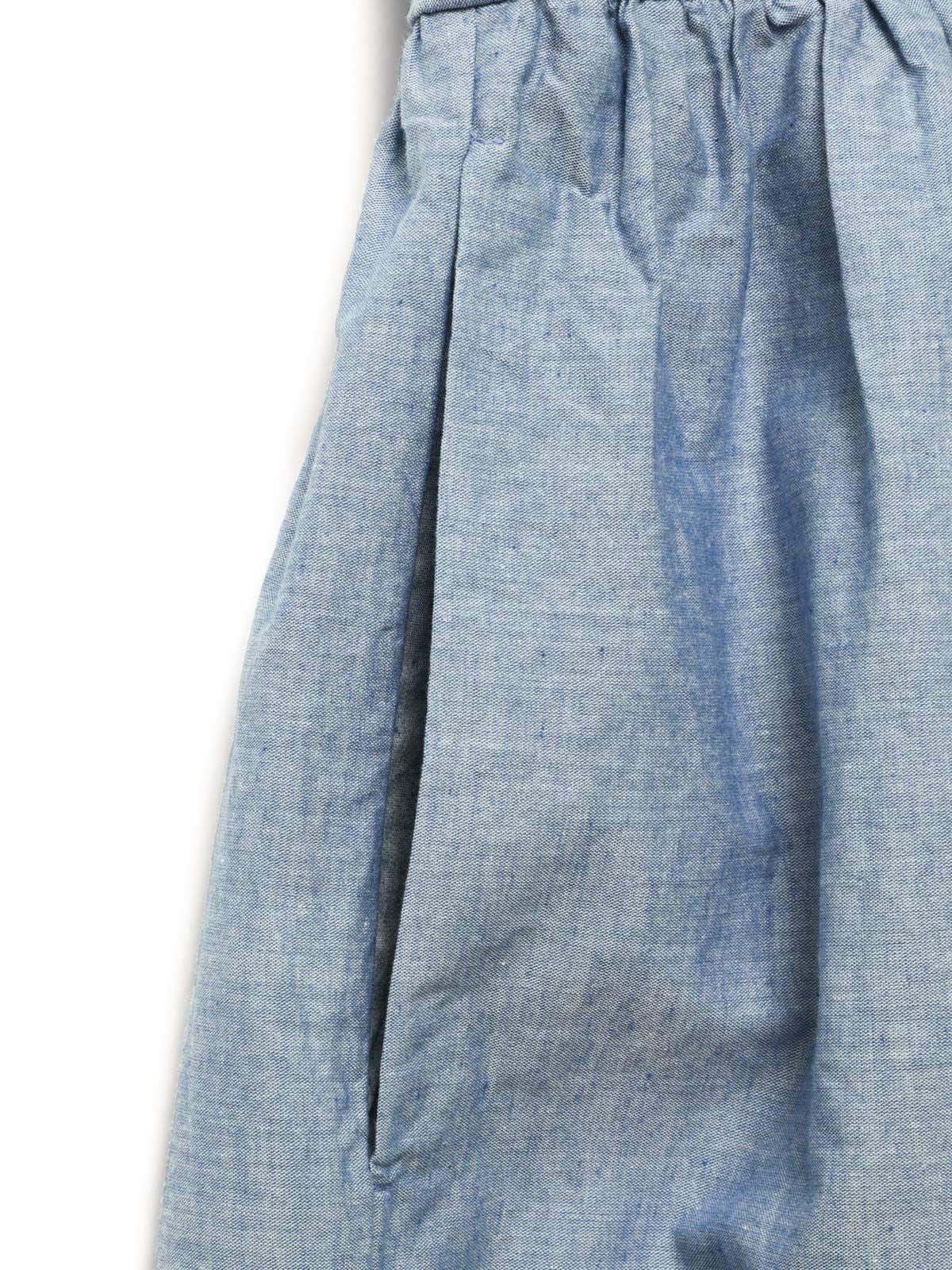 MidiUmi シャンブレーギャザーワンピース｜ MARcourt ONLINE STORE