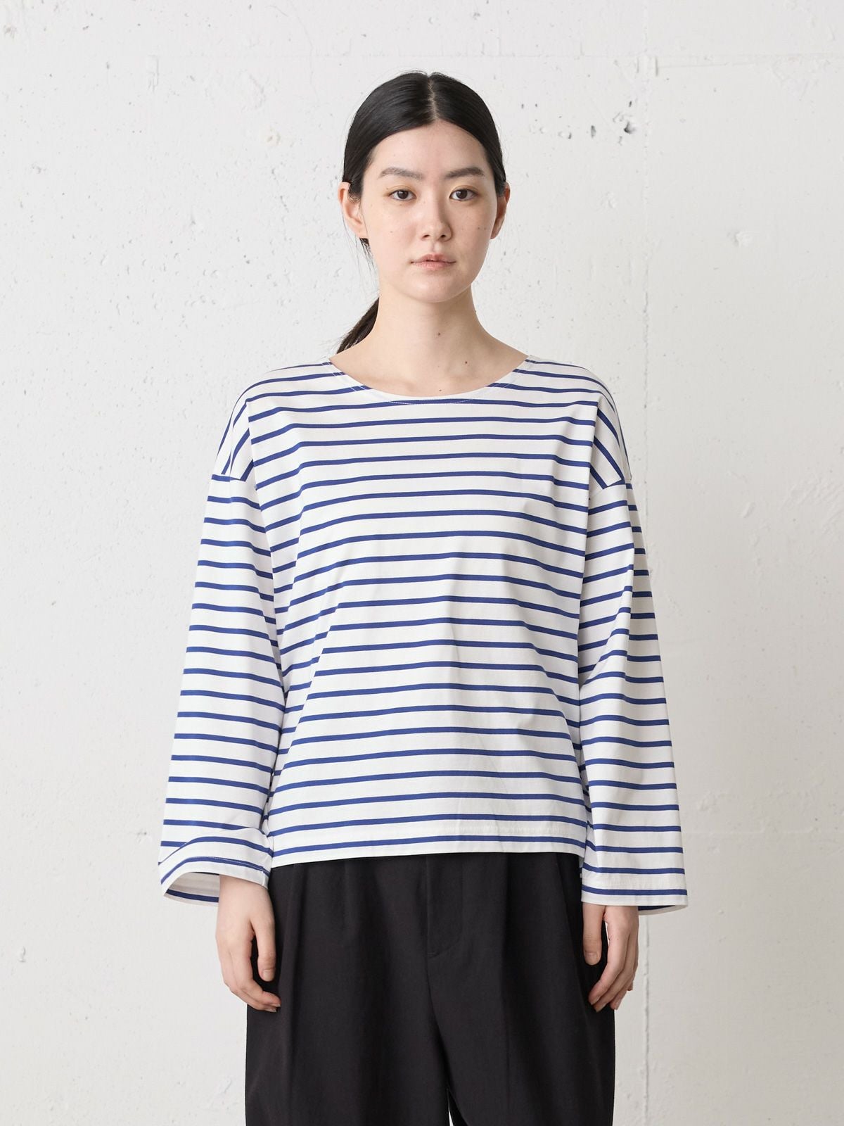 MidiUmi ボーダーワイドプルオーバー｜ MARcourt ONLINE STORE