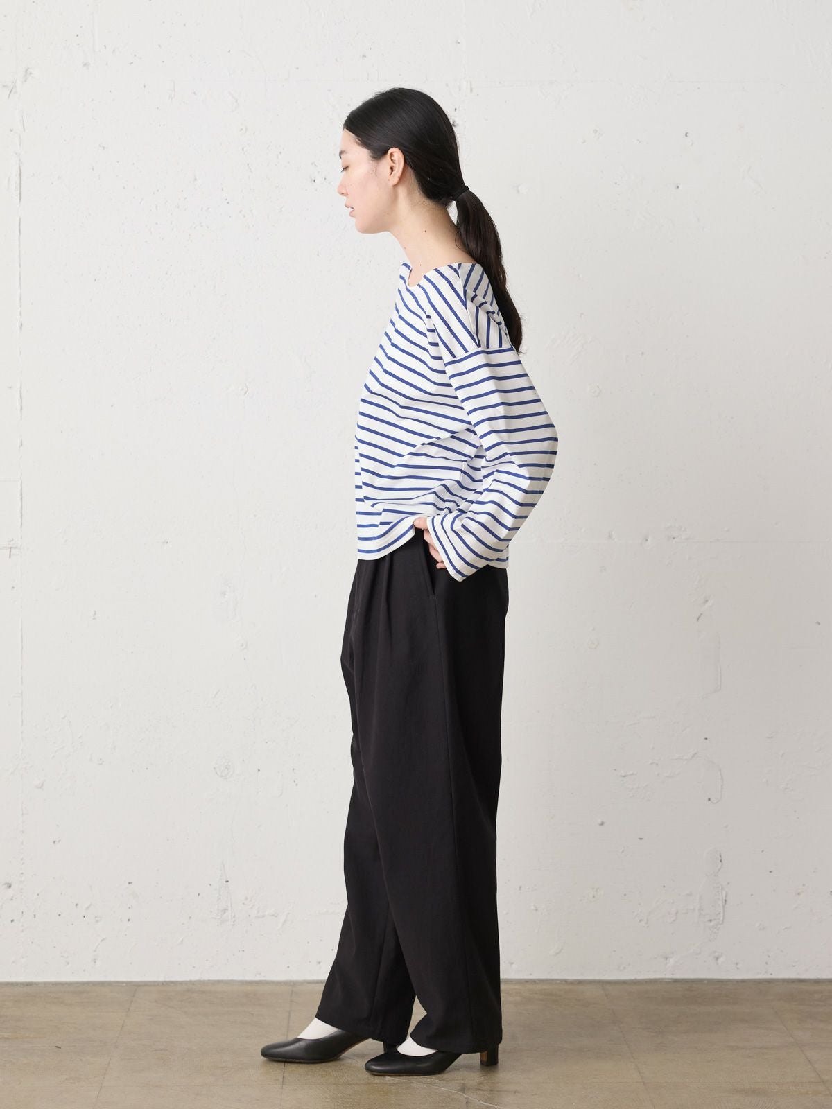 MidiUmi ボーダーワイドプルオーバー｜ MARcourt ONLINE STORE