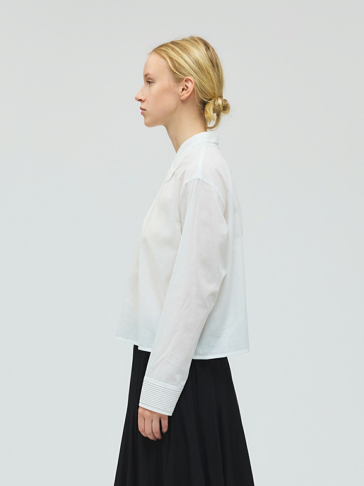 mizuiro ind ピンタックカラーシャツ｜ MARcourt ONLINE STORE