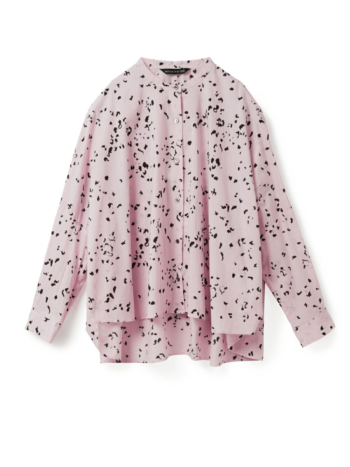 mizuiro ind プリントバックギャザーシャツ｜ MARcourt ONLINE STORE