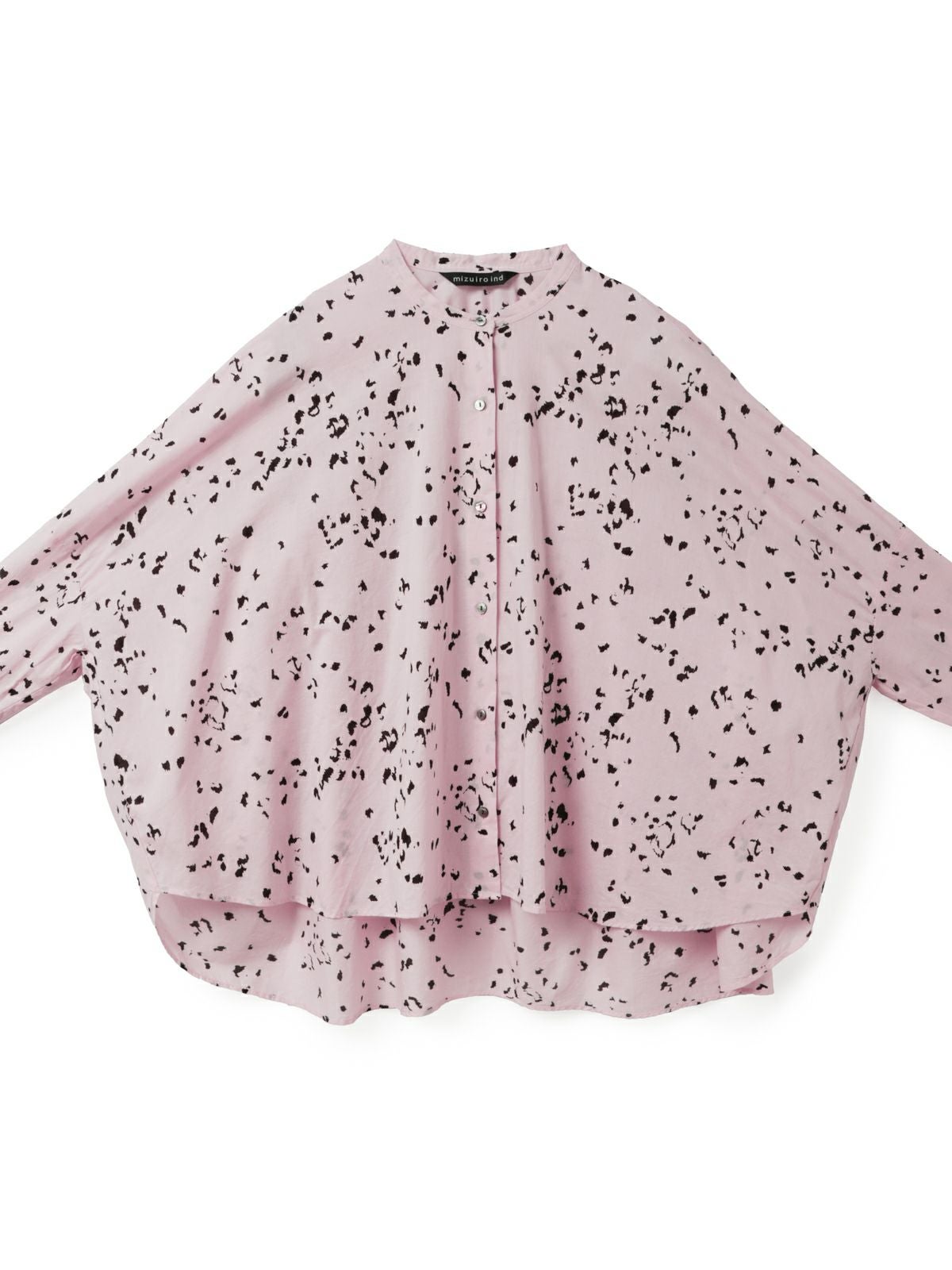 mizuiro ind プリントバックギャザーシャツ｜ MARcourt ONLINE STORE