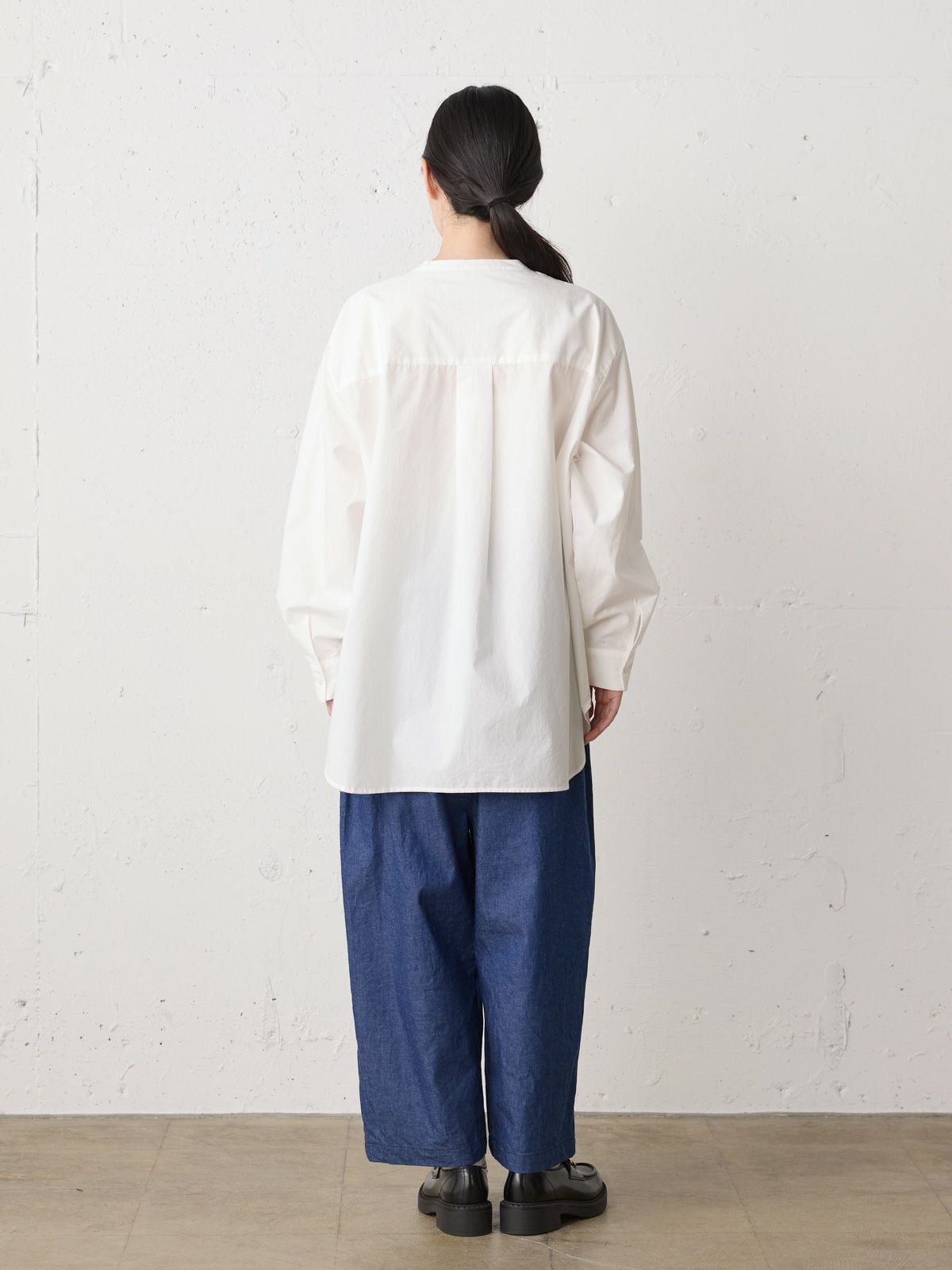 MidiUmi スタンドカラービッグシャツ｜ MARcourt ONLINE STORE