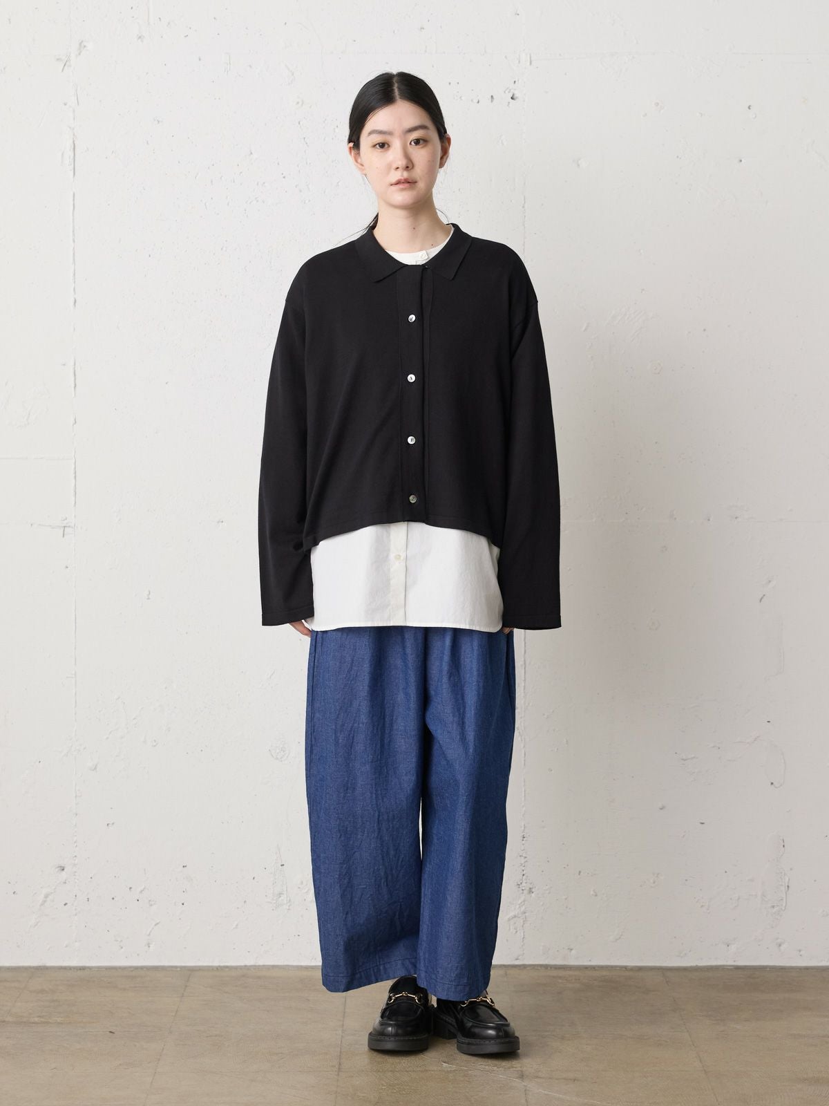 MidiUmi スタンドカラービッグシャツ｜ MARcourt ONLINE STORE