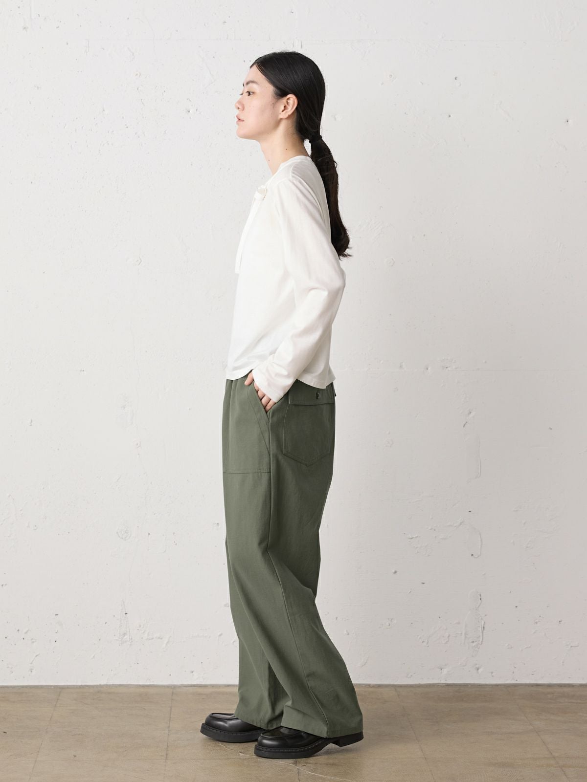MidiUmi バックサテンベイカーパンツ｜ MARcourt ONLINE STORE