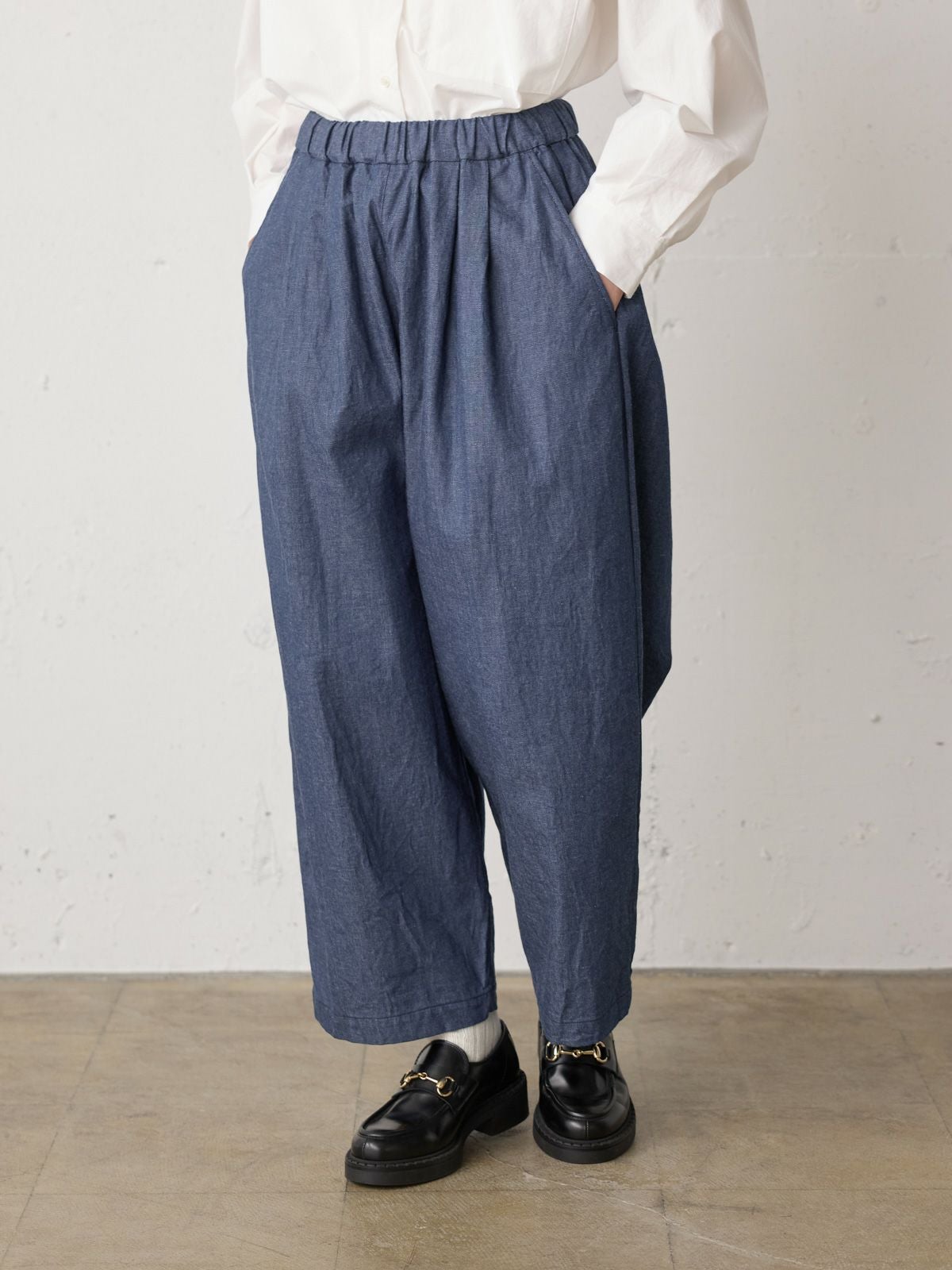MidiUmi デニムワイドイージーパンツ｜ MARcourt ONLINE STORE