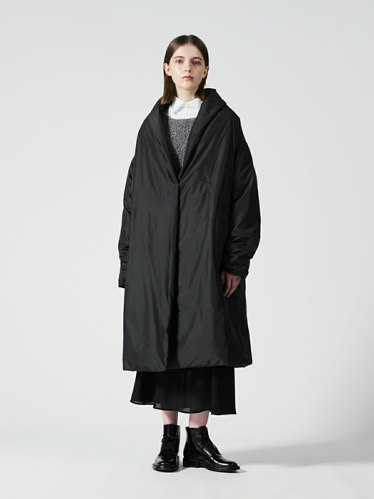 mizuiro ind ドレープライトダウンコート｜ MARcourt ONLINE STORE