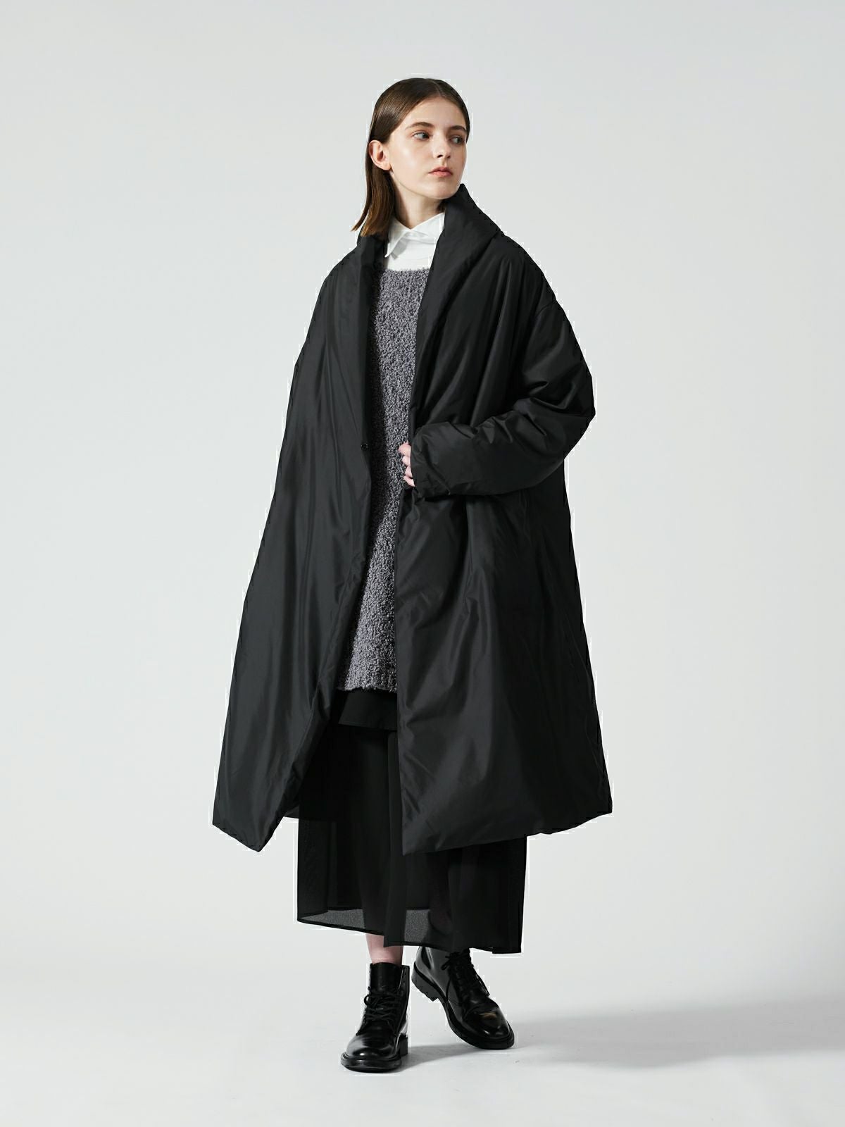 mizuiro ind ドレープライトダウンコート｜ MARcourt ONLINE STORE