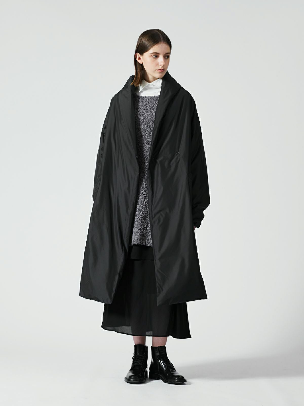 mizuiro ind ドレープライトダウンコート｜ MARcourt ONLINE STORE