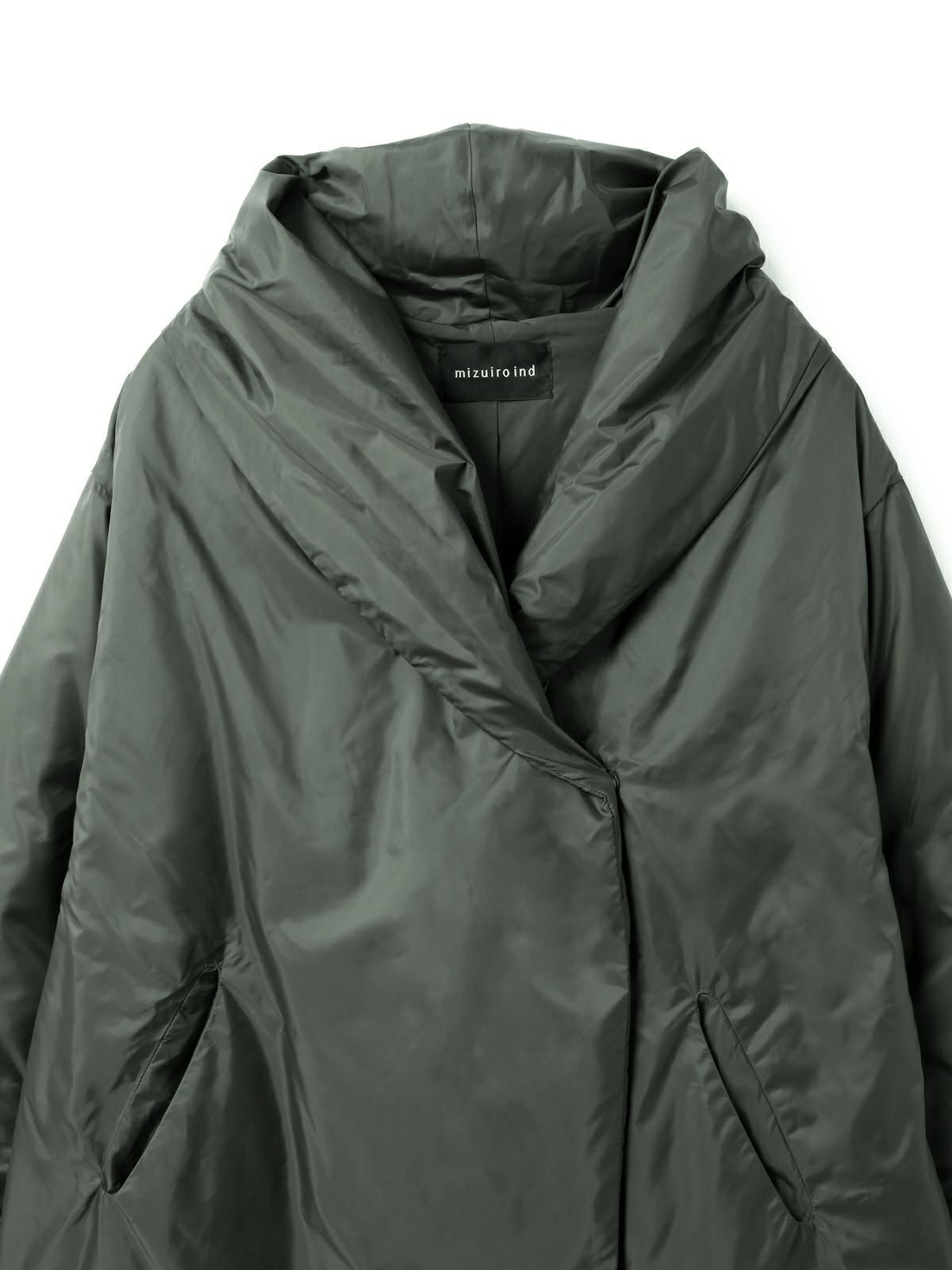 mizuiro ind ドレープライトダウンコート｜ MARcourt ONLINE STORE