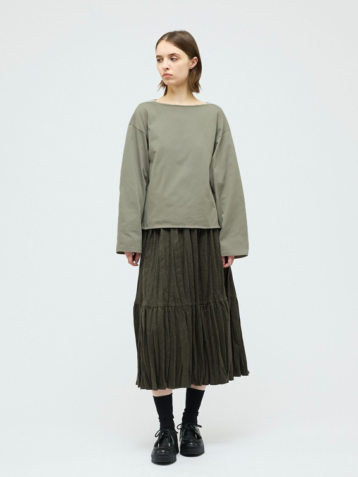 mizuiro ind バスクシャツ｜ MARcourt ONLINE STORE - マーコート