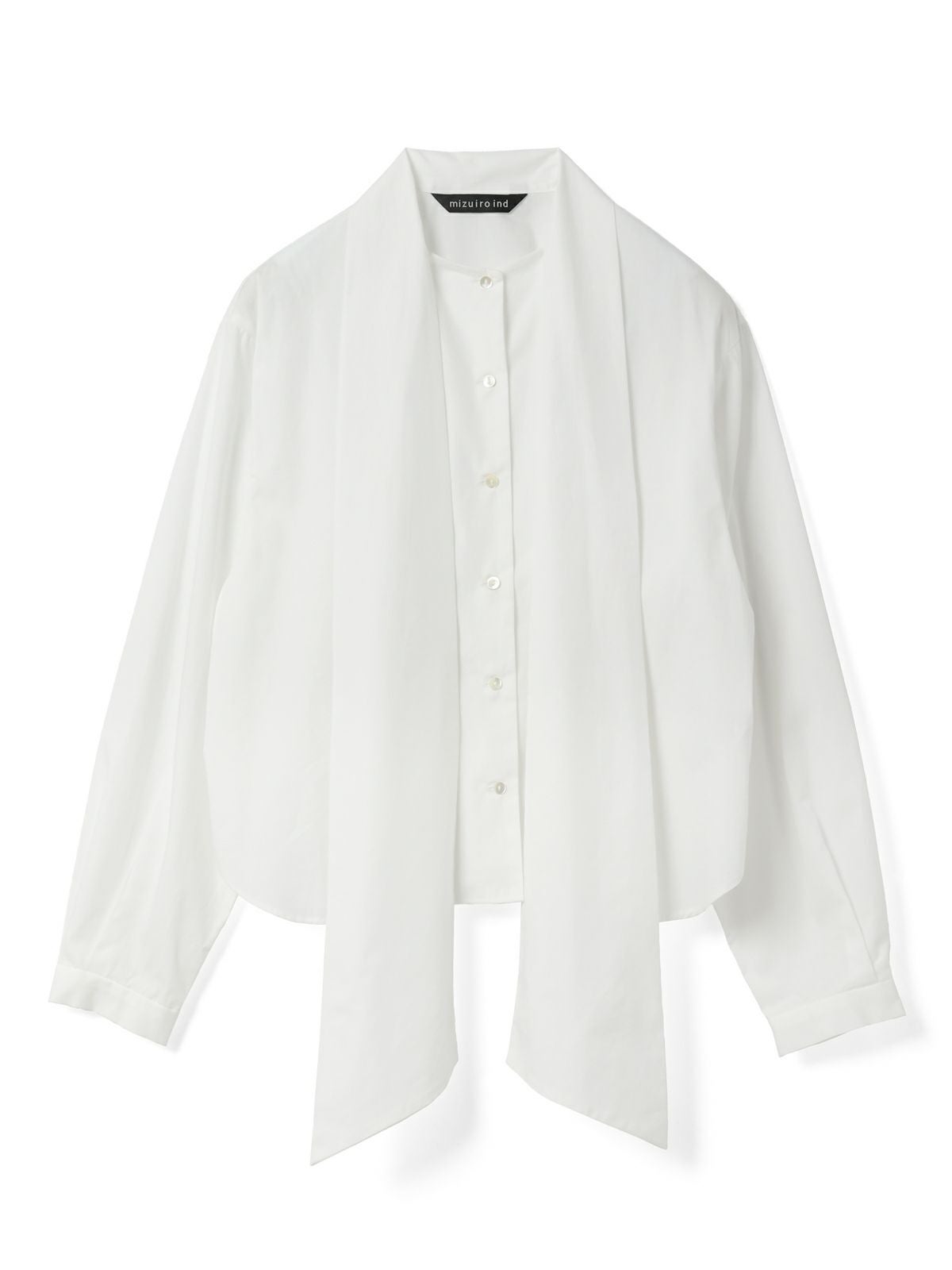 mizuiro ind ロングタイカラーシャツ｜ MARcourt ONLINE STORE