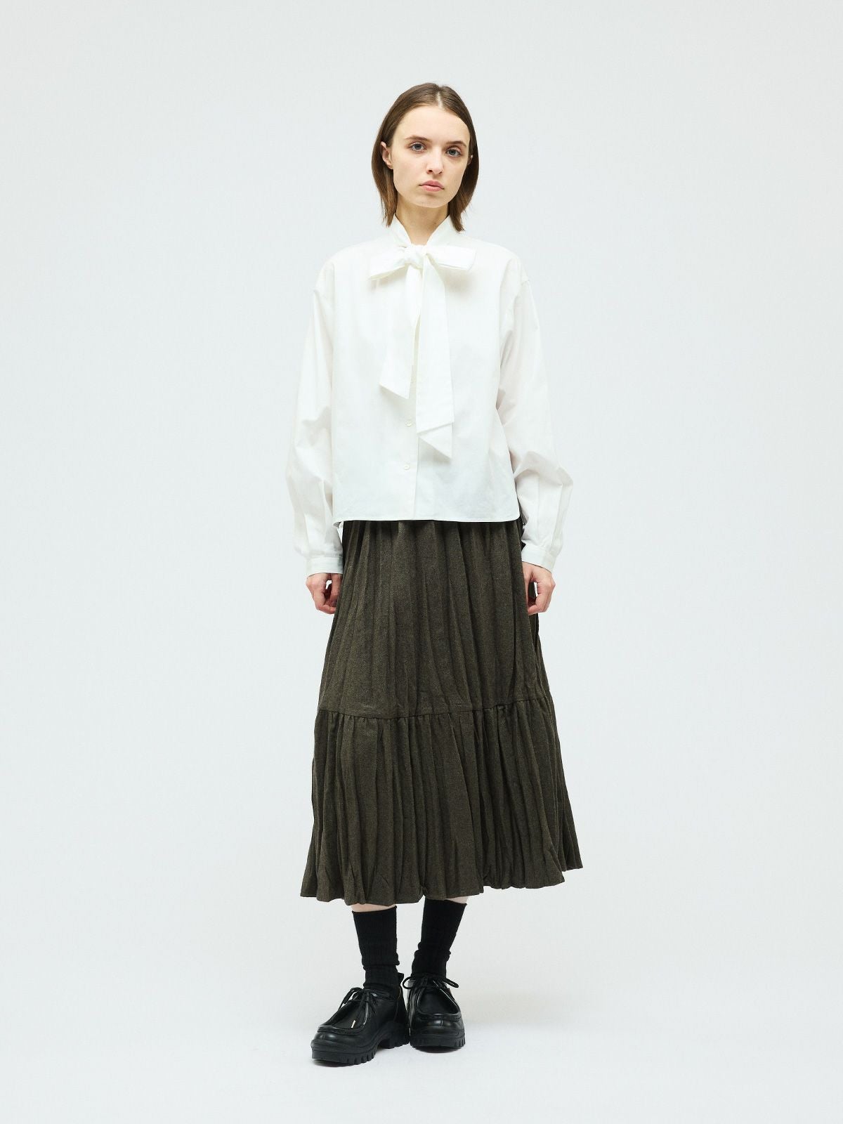 mizuiro ind ロングタイカラーシャツ｜ MARcourt ONLINE STORE