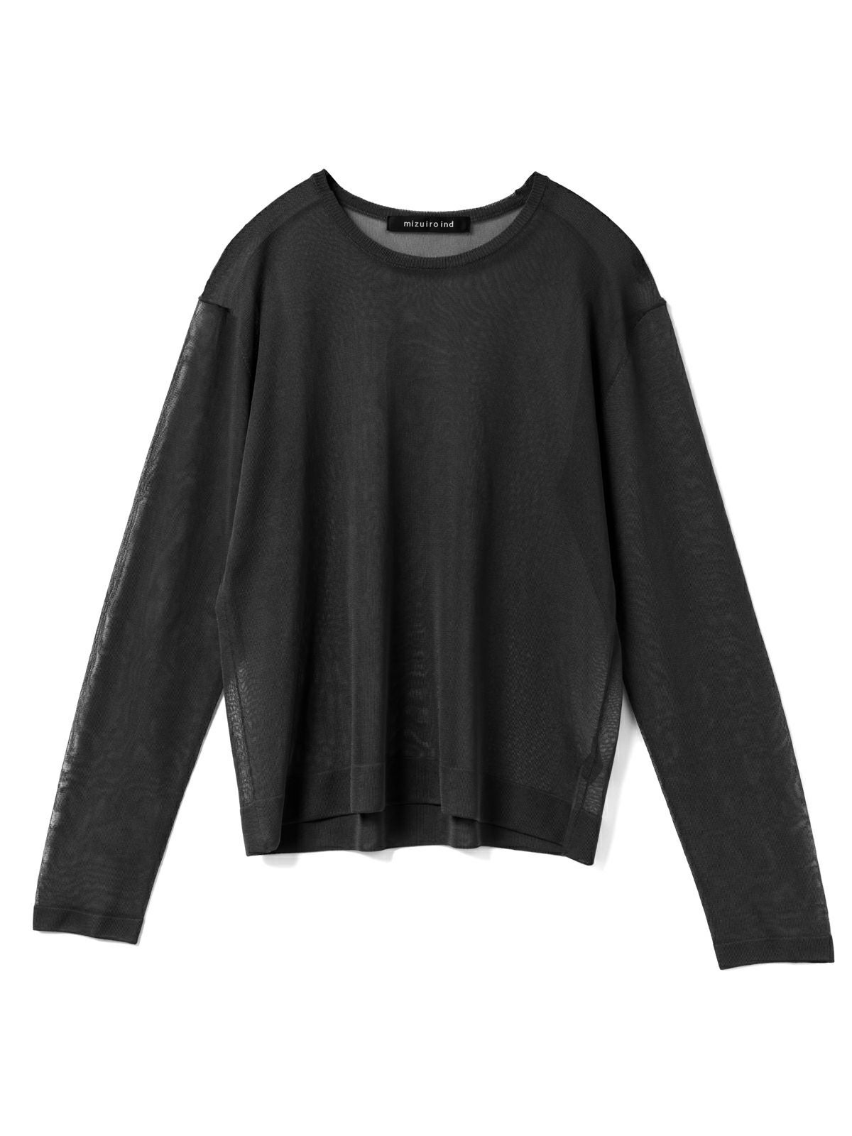 mizuiro ind シアークルーネックプルオーバー｜ MARcourt ONLINE STORE