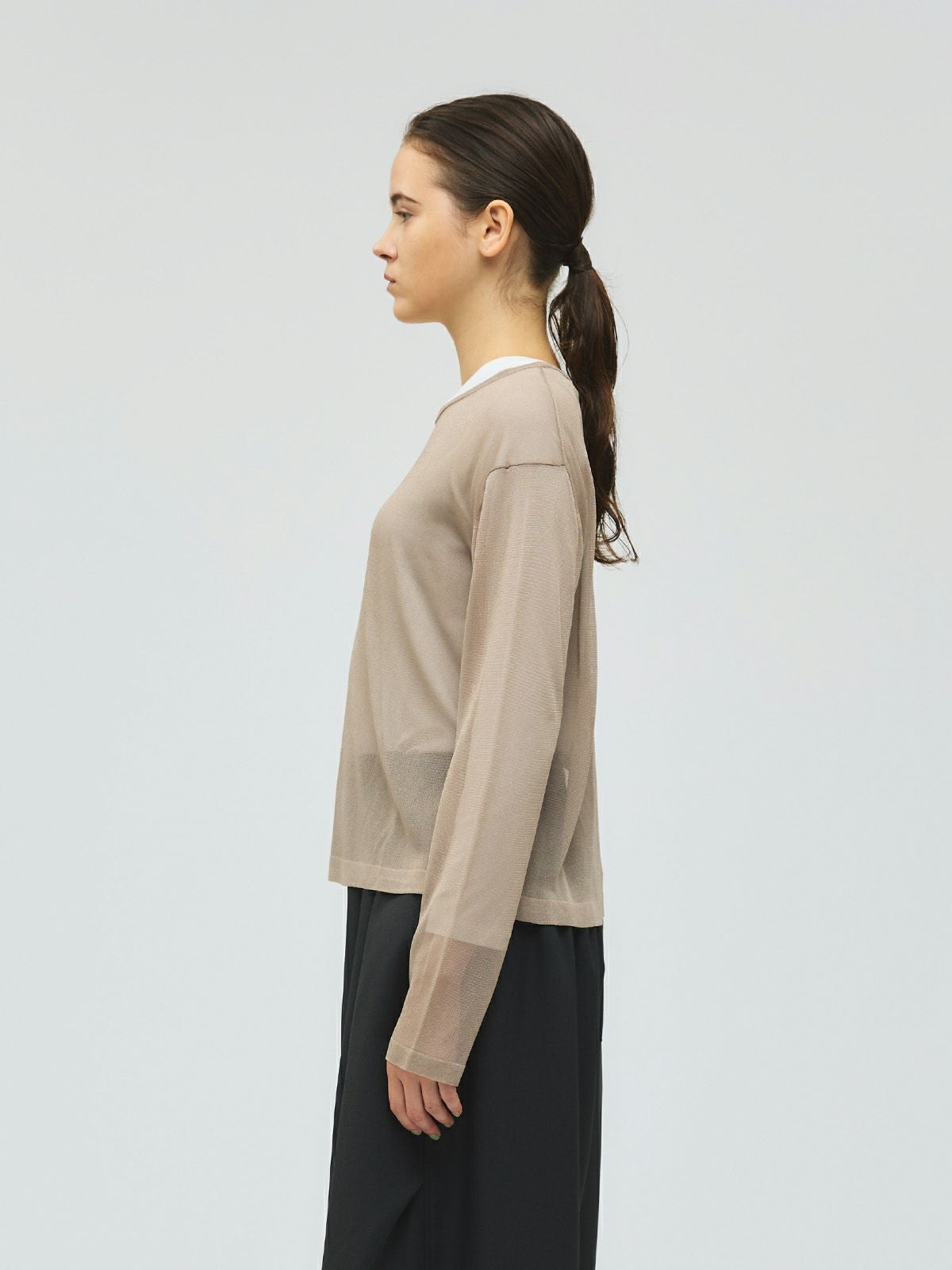 mizuiro ind シアークルーネックプルオーバー｜ MARcourt ONLINE STORE