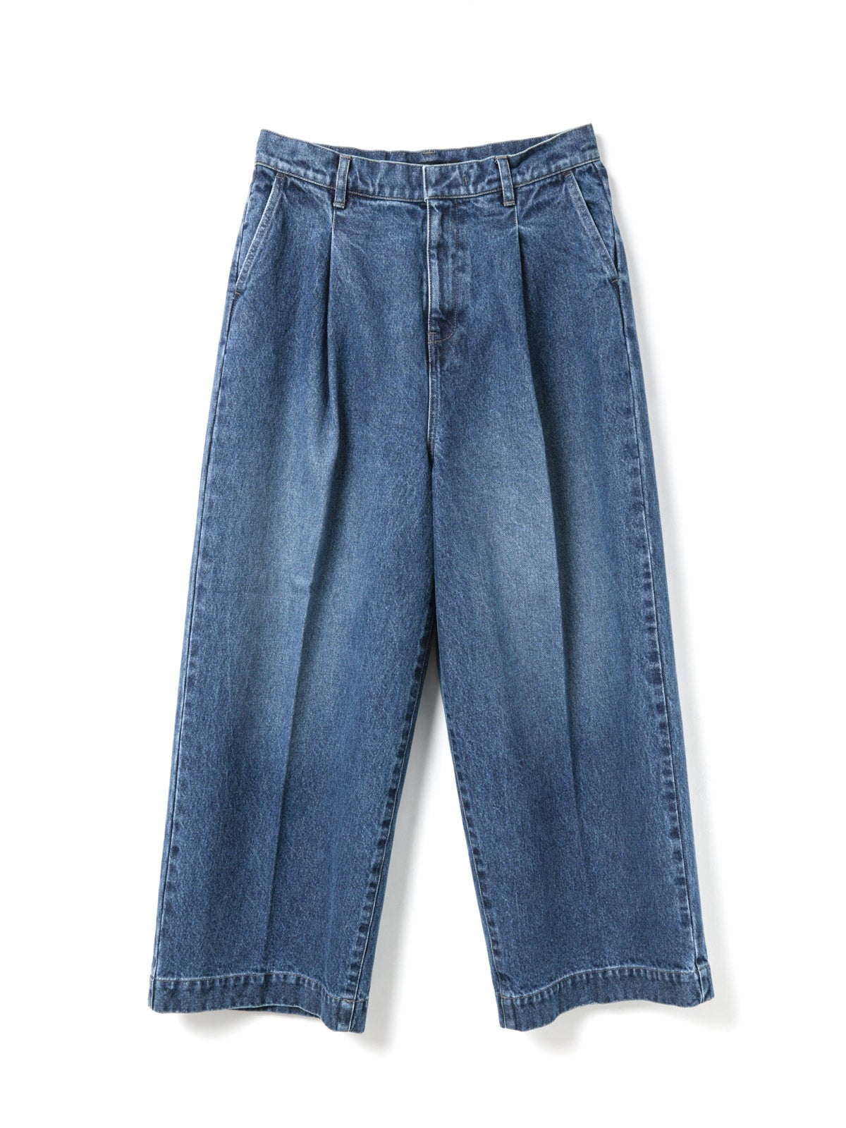 mizuiro ind ワイドデニム mizuiro ind ワイドデニムスラックス｜ MARcourt ONLINE STORE