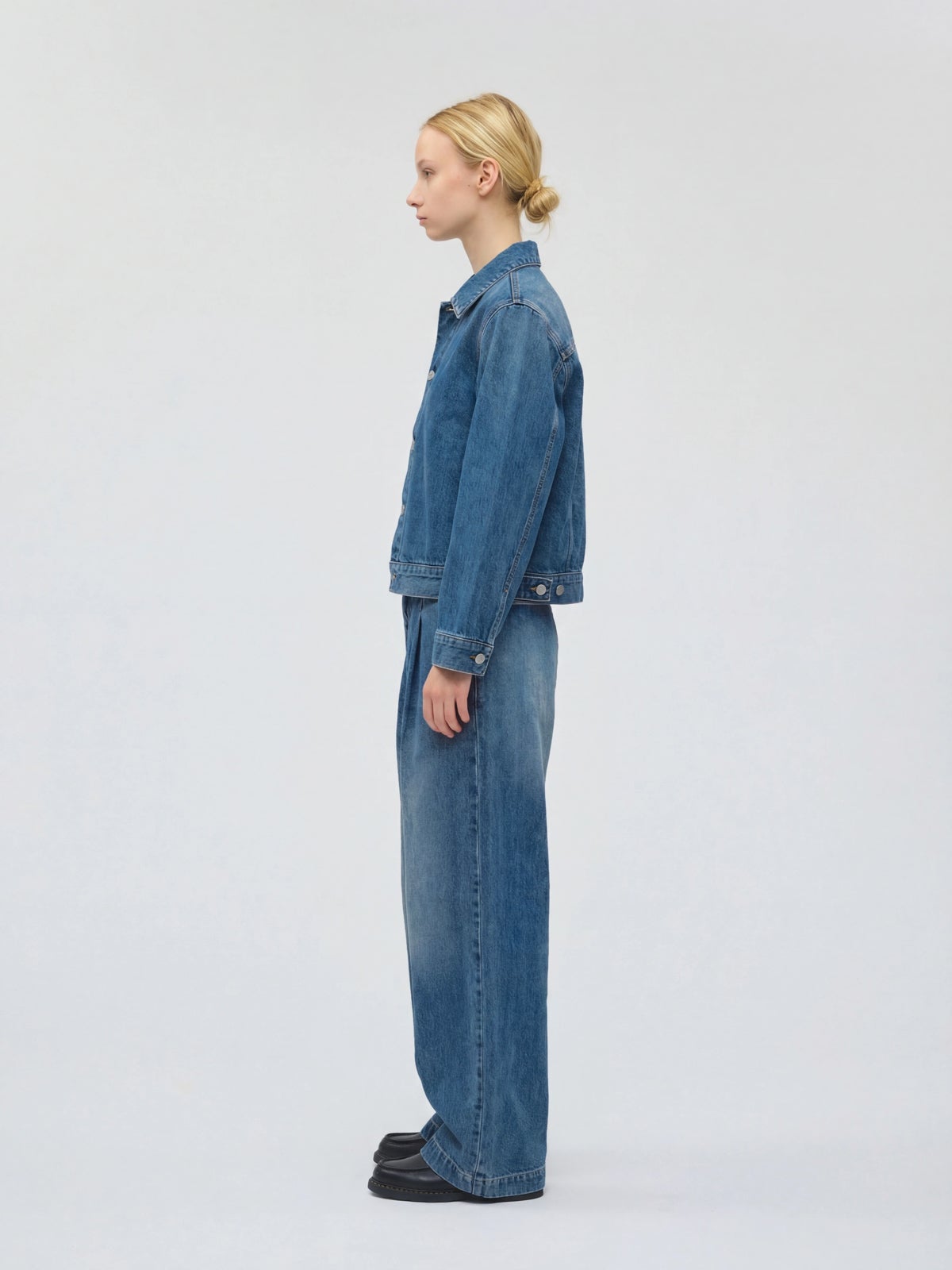 mizuiro ind ワイドデニムスラックス｜ MARcourt ONLINE STORE