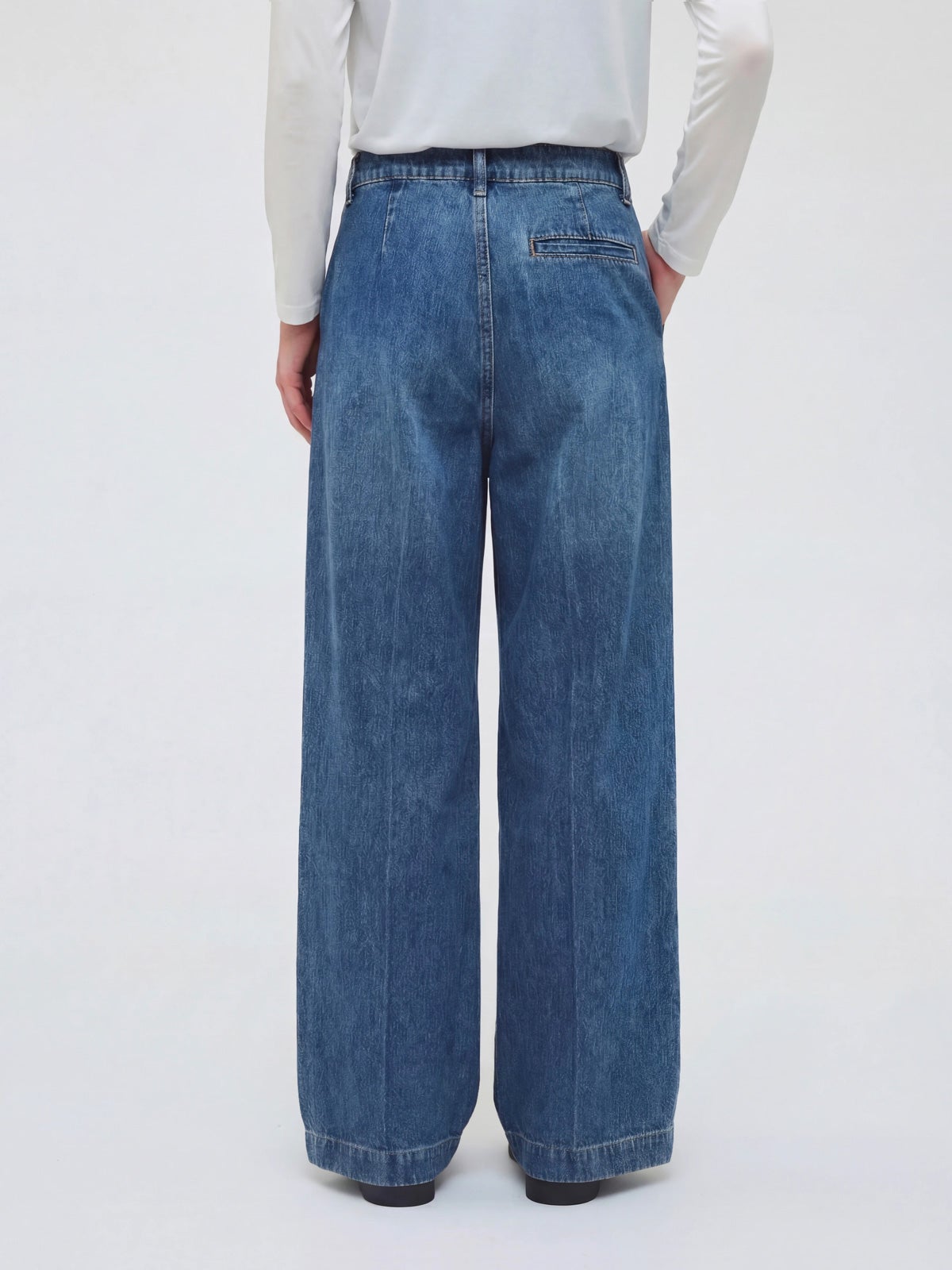 mizuiro ind ワイドデニムスラックス｜ MARcourt ONLINE STORE