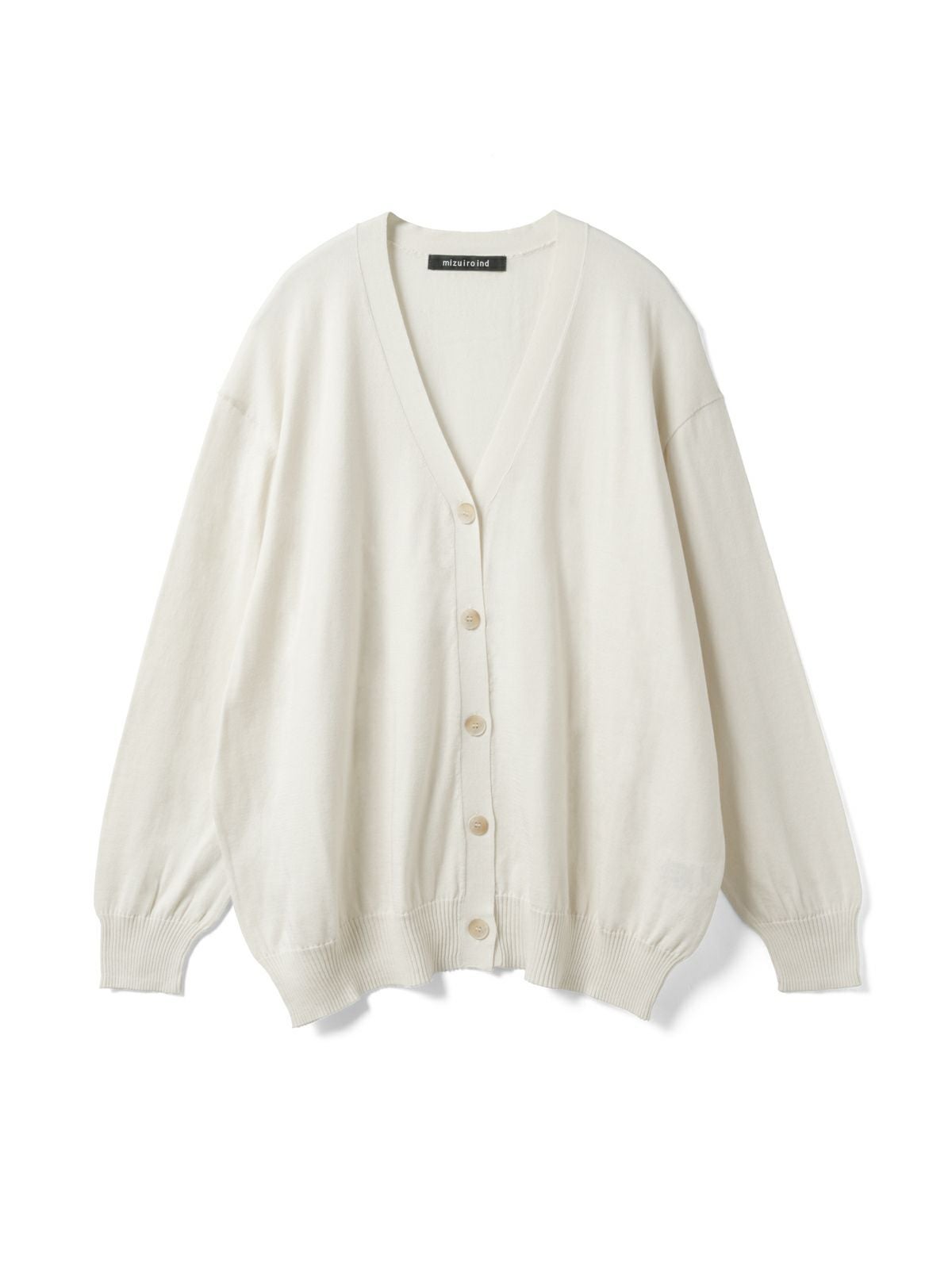 mizuiro ind Vネックワイドカーディガン｜ MARcourt ONLINE STORE