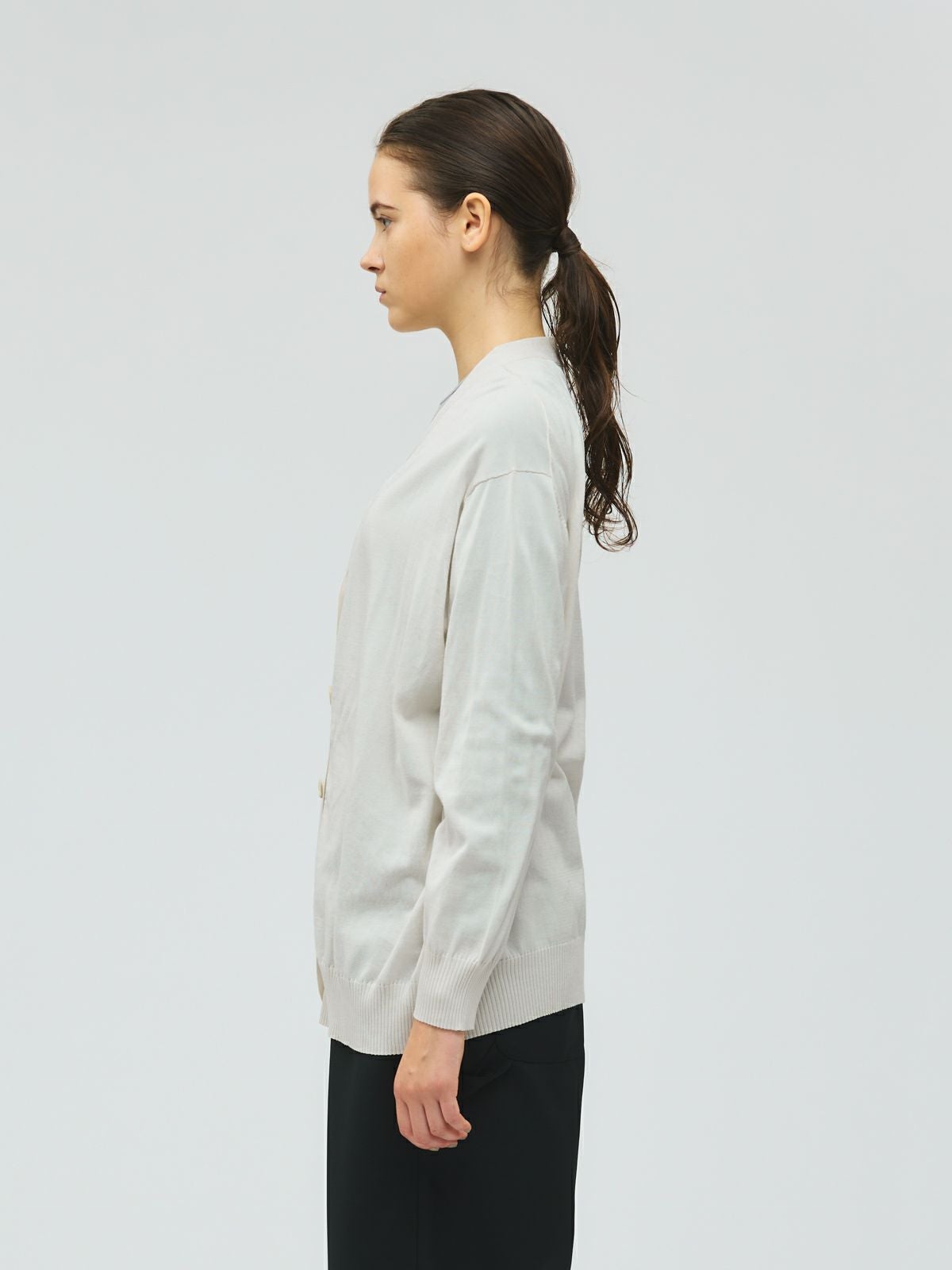 mizuiro ind Vネックワイドカーディガン｜ MARcourt ONLINE STORE