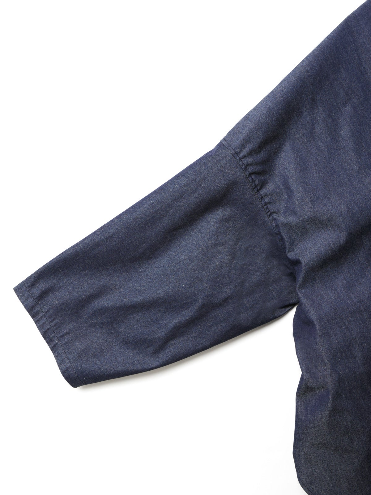 mizuiro ind Vネックデニムシャツ｜ MARcourt ONLINE STORE