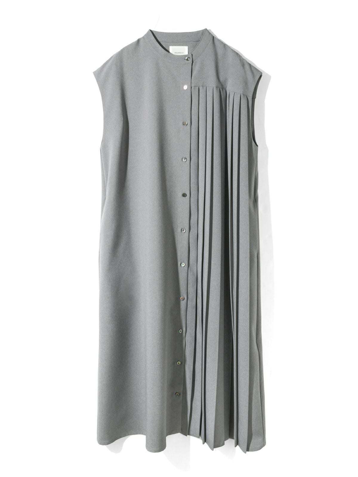 アイテム：【GEMINI】レイヤードノースリーブ　２枚１セット 完売品 MIDIUMISOLID for Ladies アシンメトリープリーツノースリーブ