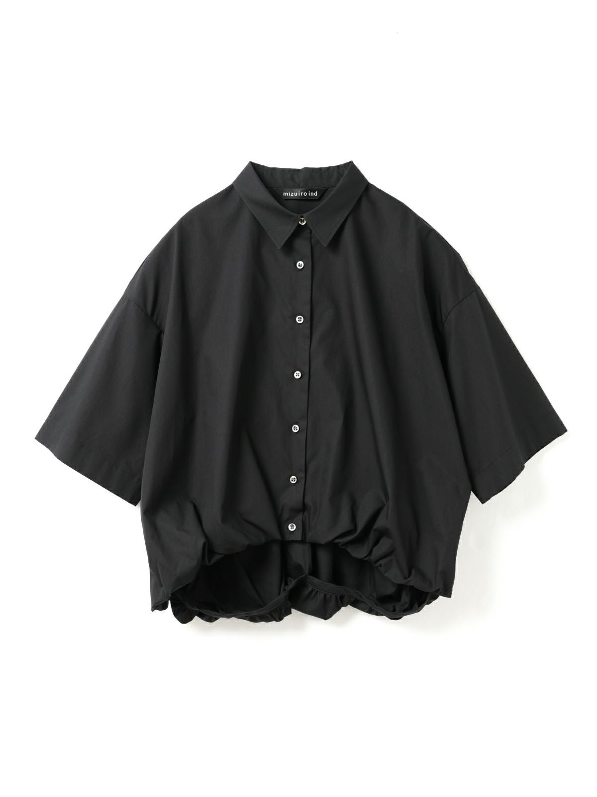 mizuiro ind ハーフスリーブバルーンシャツ｜ MARcourt ONLINE STORE