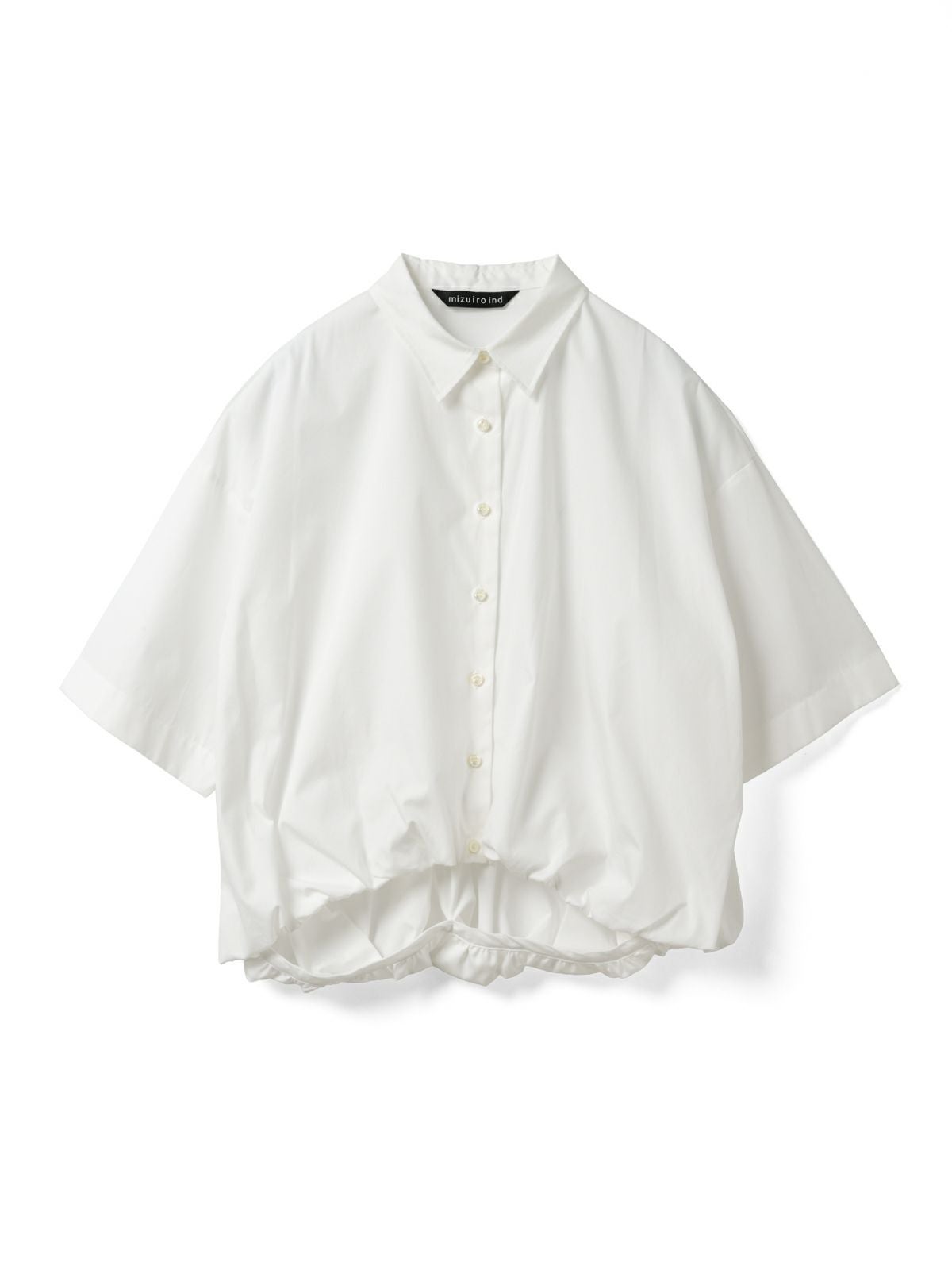 mizuiro ind ハーフスリーブバルーンシャツ｜ MARcourt ONLINE STORE