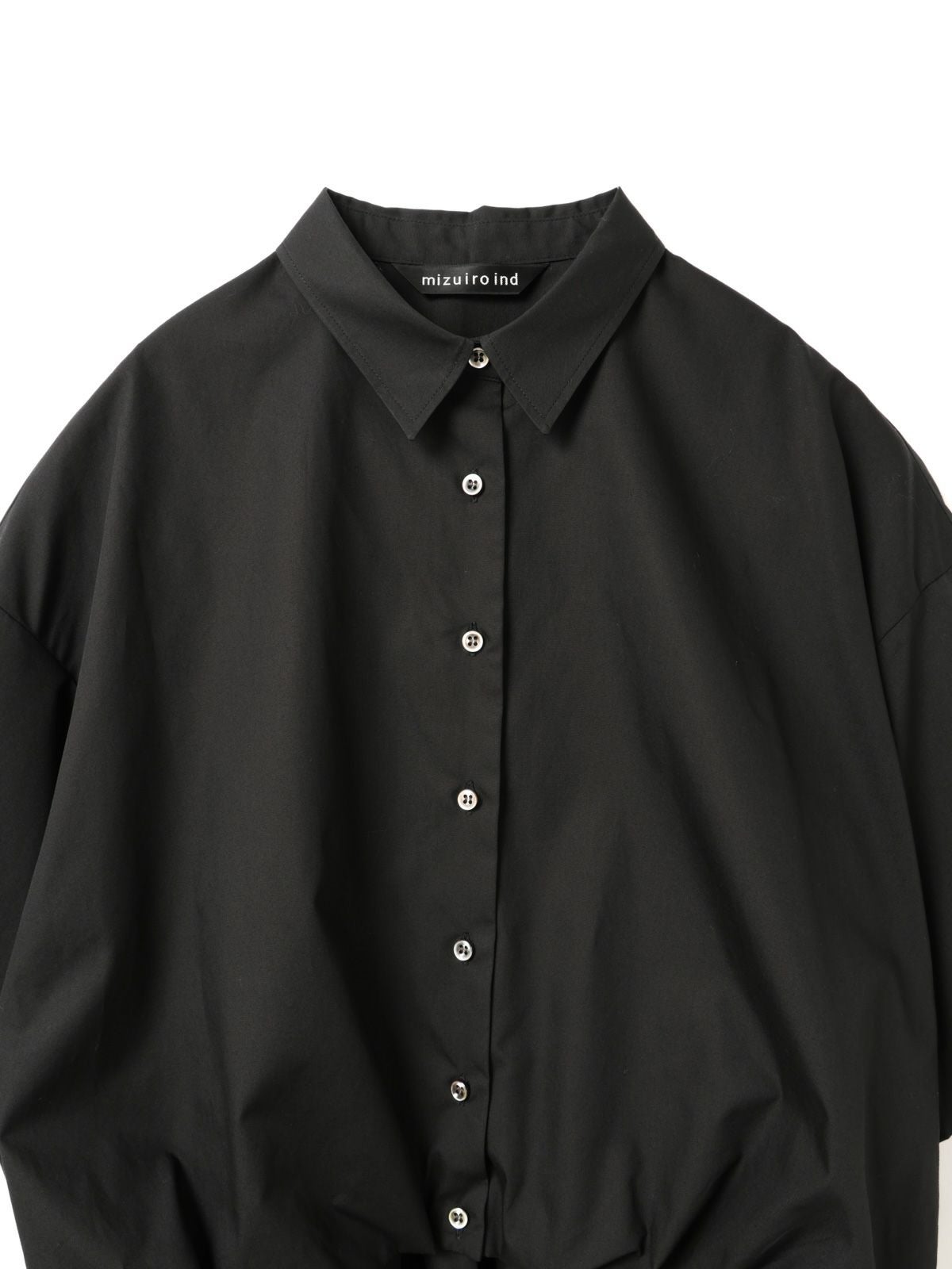 mizuiro ind ハーフスリーブバルーンシャツ｜ MARcourt ONLINE STORE